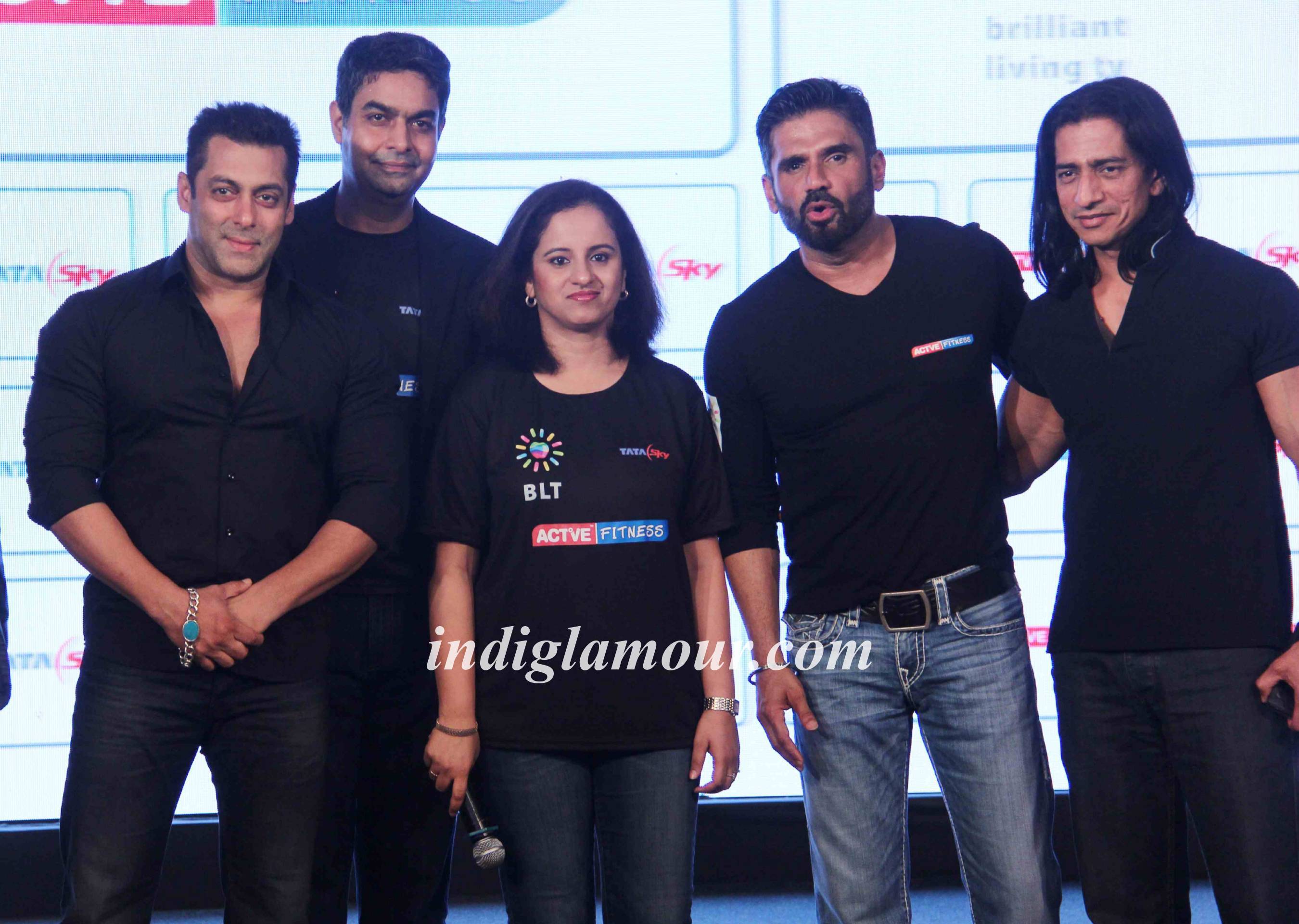 Salman Khan at Launch of Tata Sky's Active Fitness Event hd photo