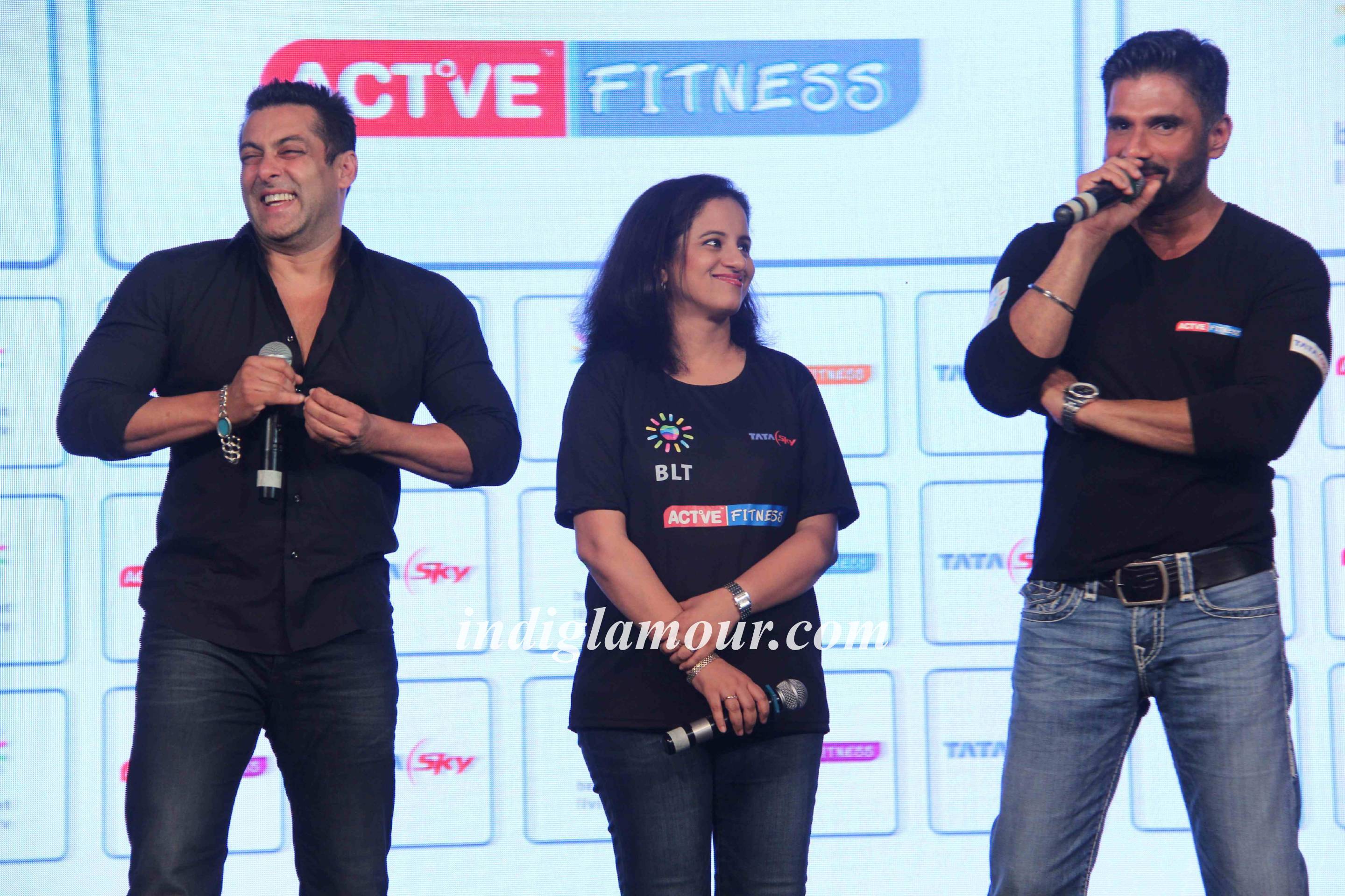 Salman Khan at Launch of Tata Sky's Active Fitness Event hd photo