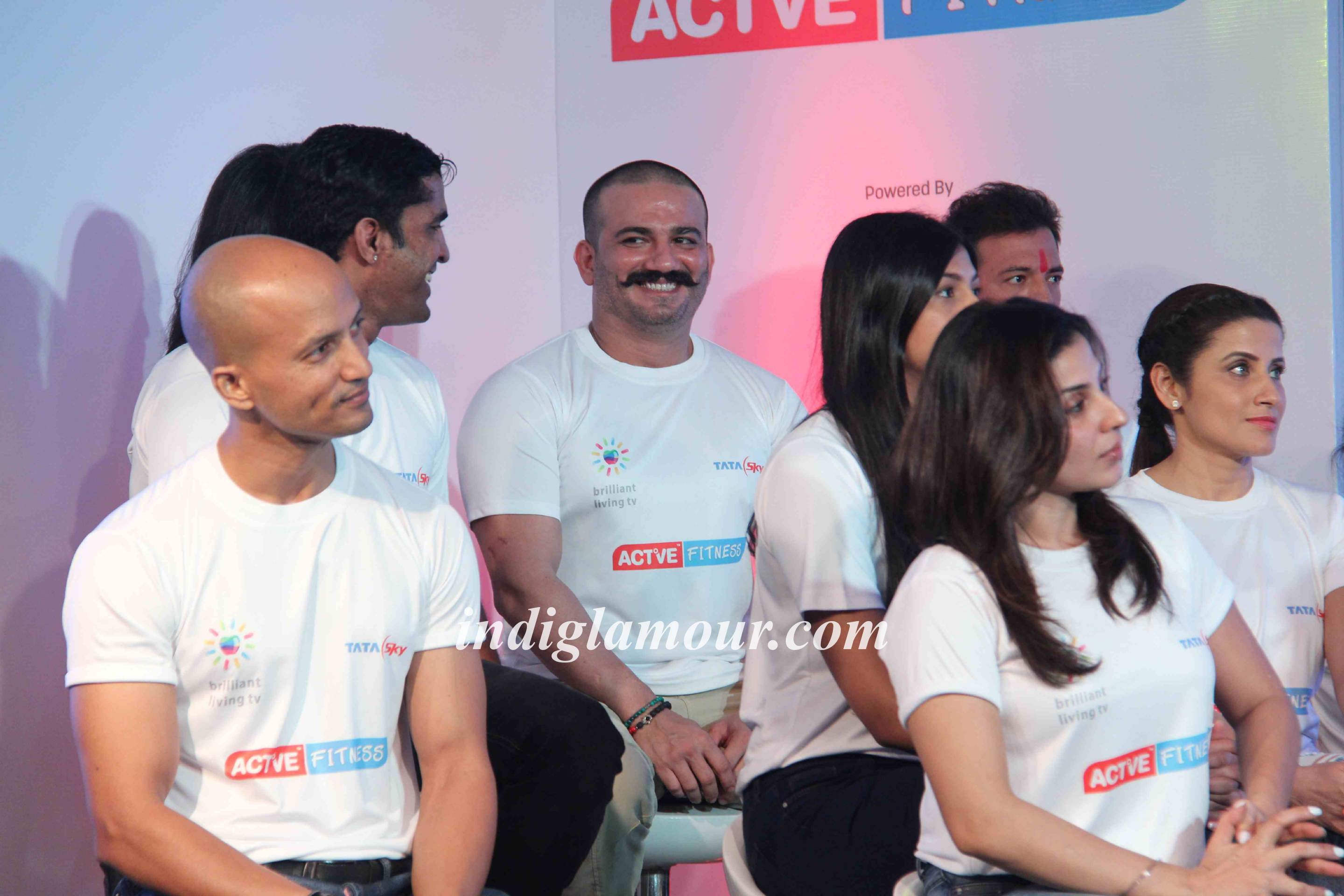 Salman Khan at Launch of Tata Sky's Active Fitness Event hd photo