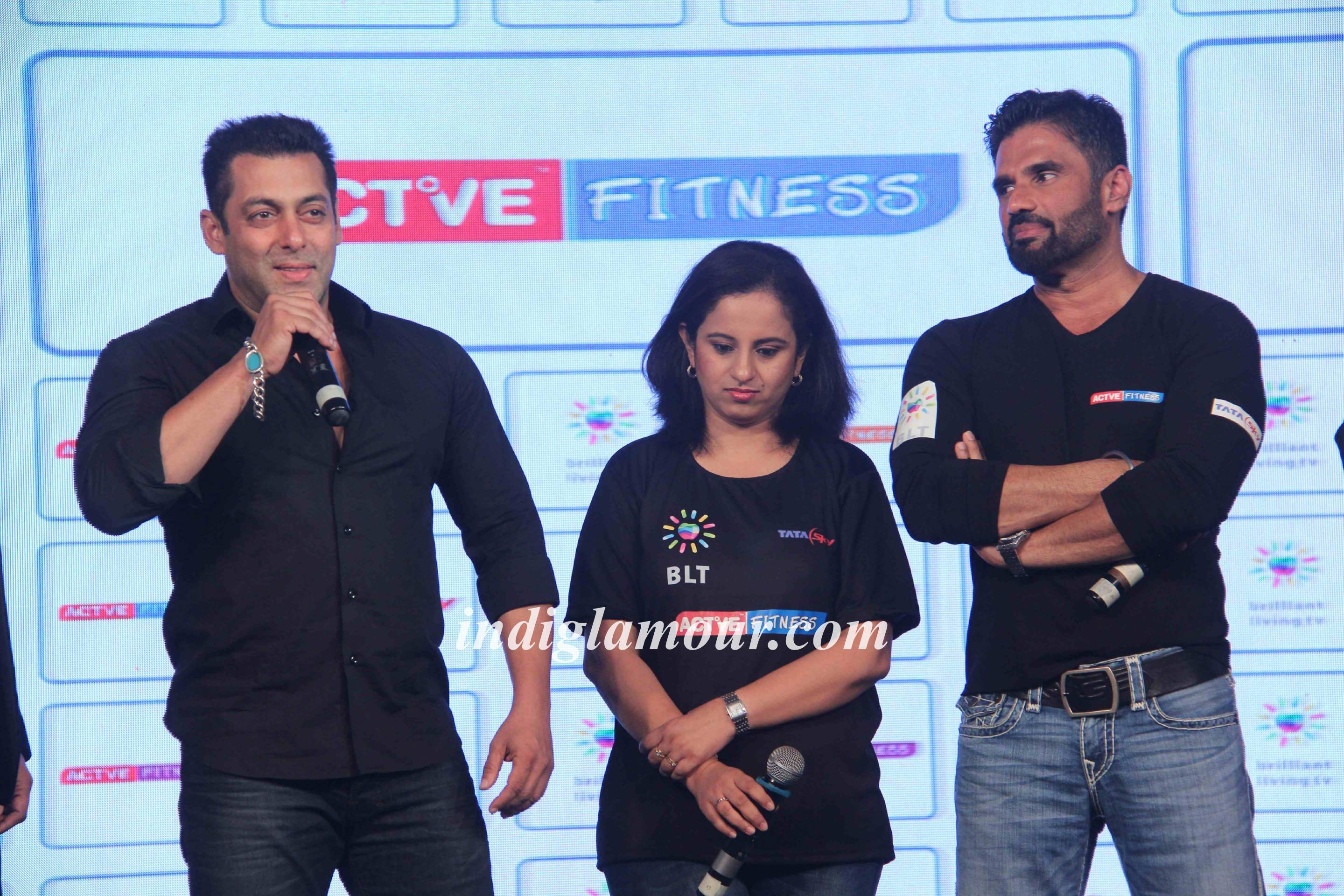 Salman Khan at Launch of Tata Sky's Active Fitness Event hd photo