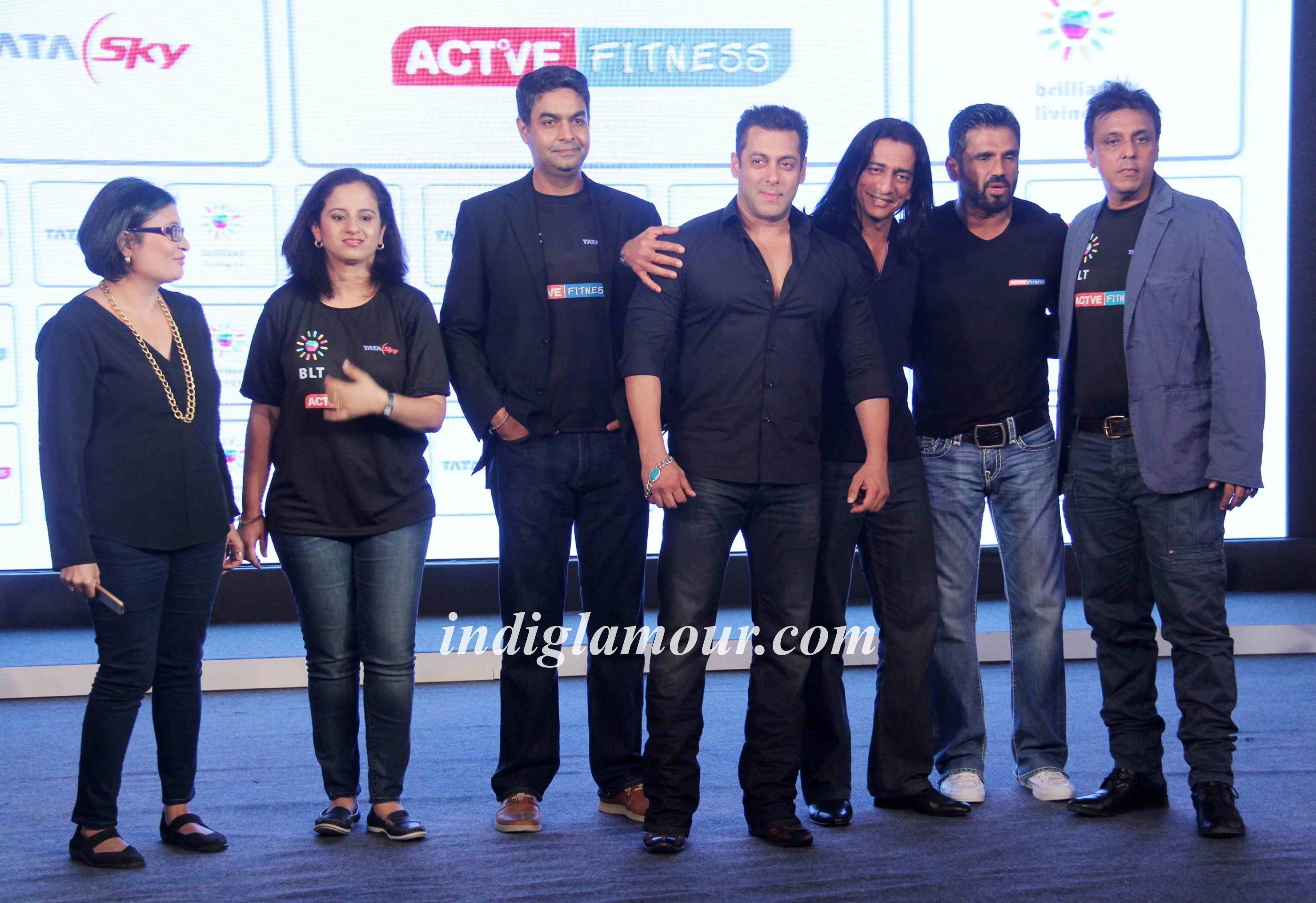 Salman Khan at Launch of Tata Sky's Active Fitness Event hd photo