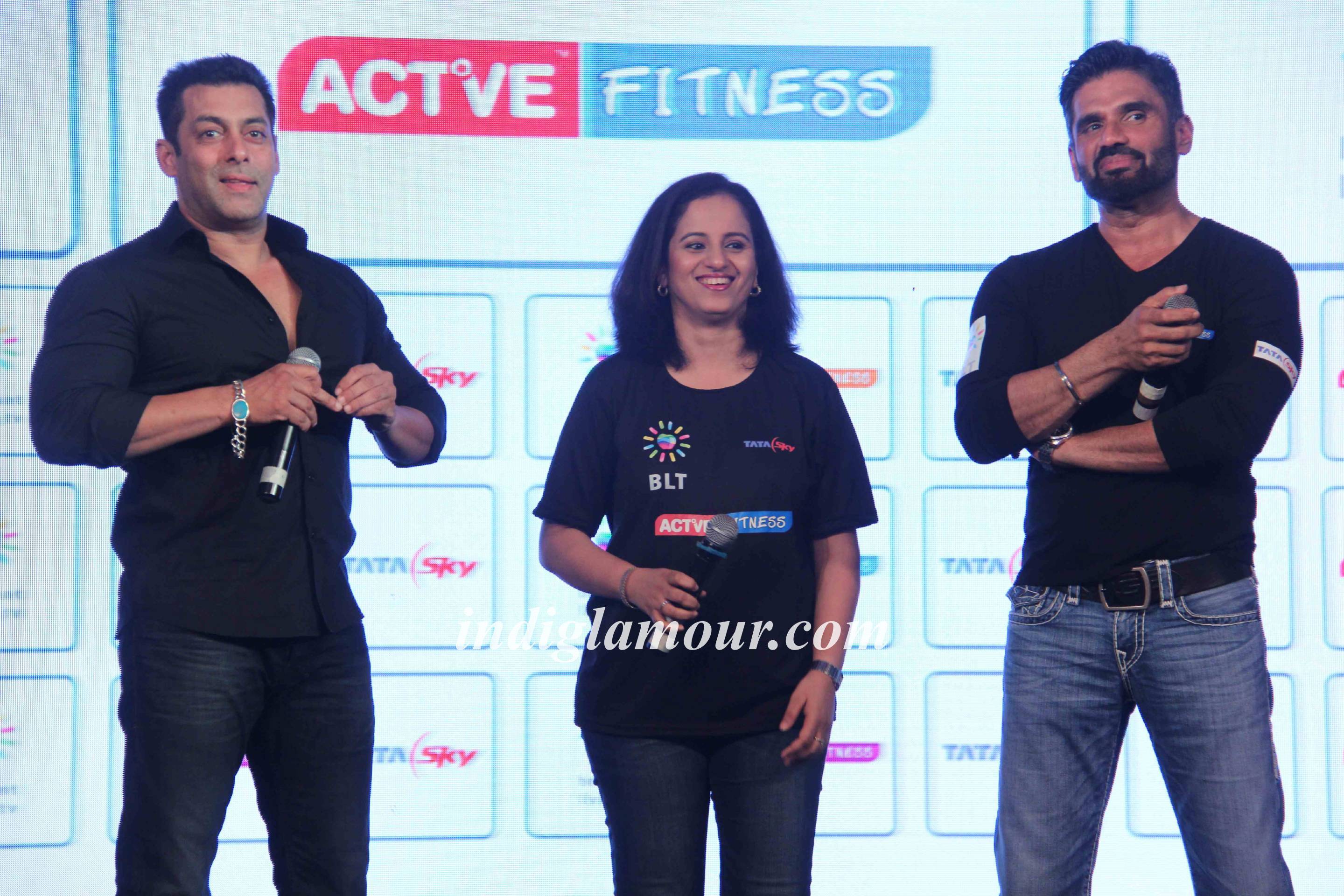 Salman Khan at Launch of Tata Sky's Active Fitness Event hd photo