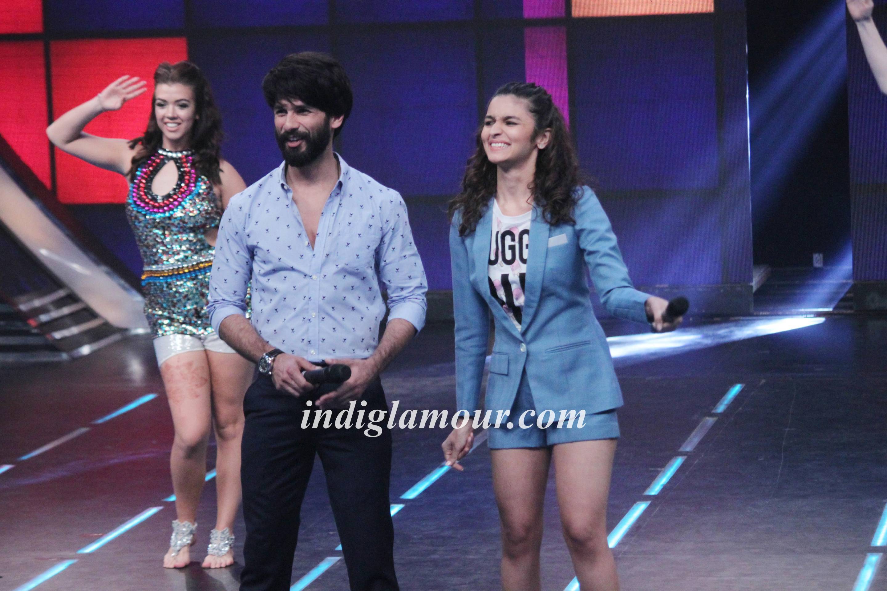 Shaandaar Movie Promotion On the Sets of Zee TV's I Can Do That Event hd photo