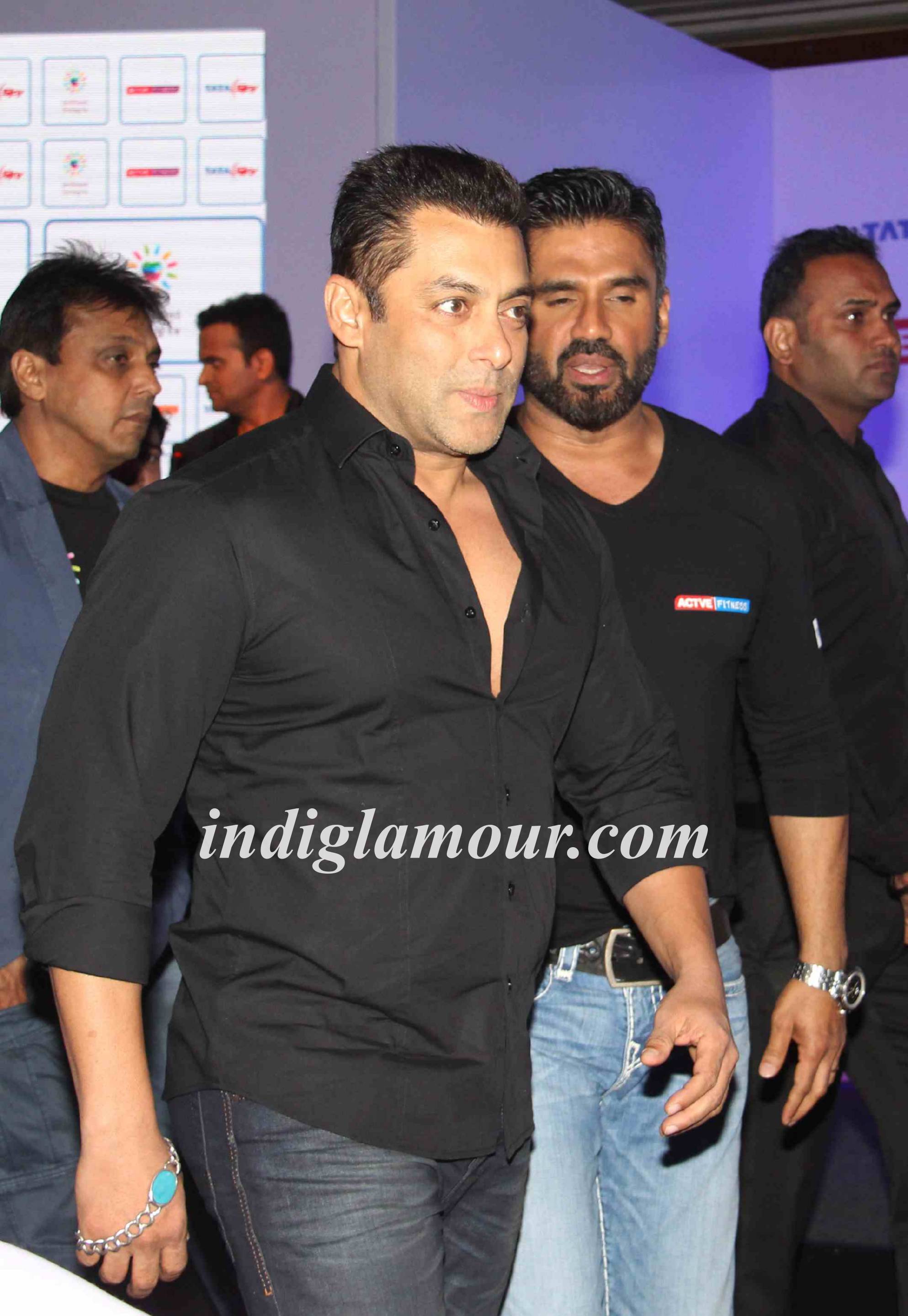 Salman Khan at Launch of Tata Sky's Active Fitness Event hd photo