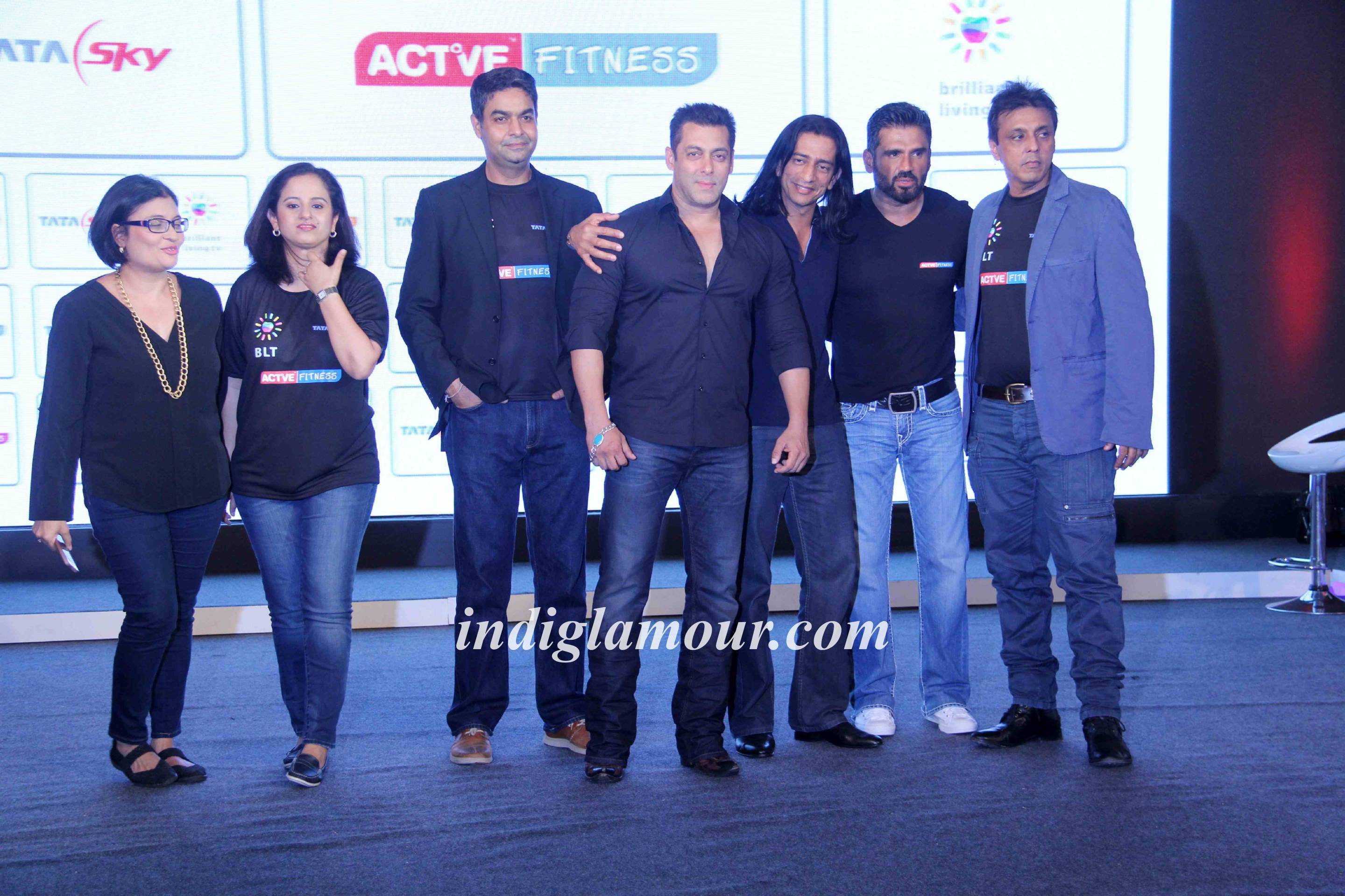 Salman Khan at Launch of Tata Sky's Active Fitness Event hd photo
