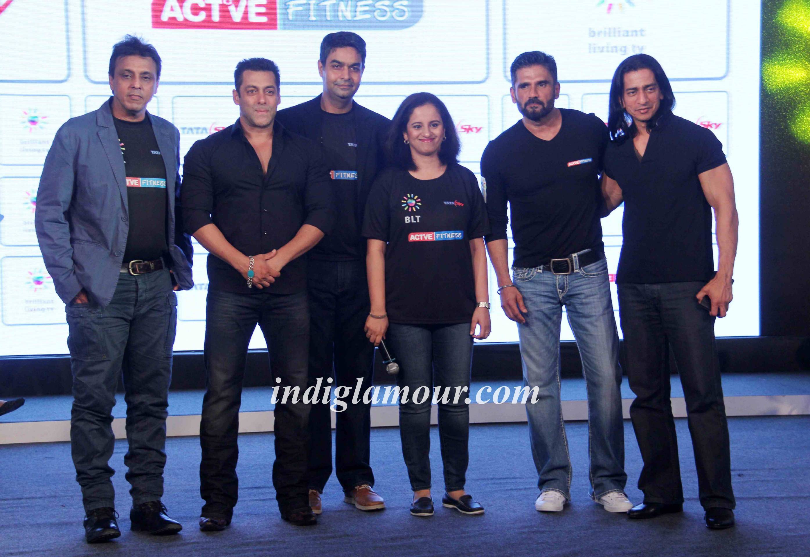 Salman Khan at Launch of Tata Sky's Active Fitness Event hd photo