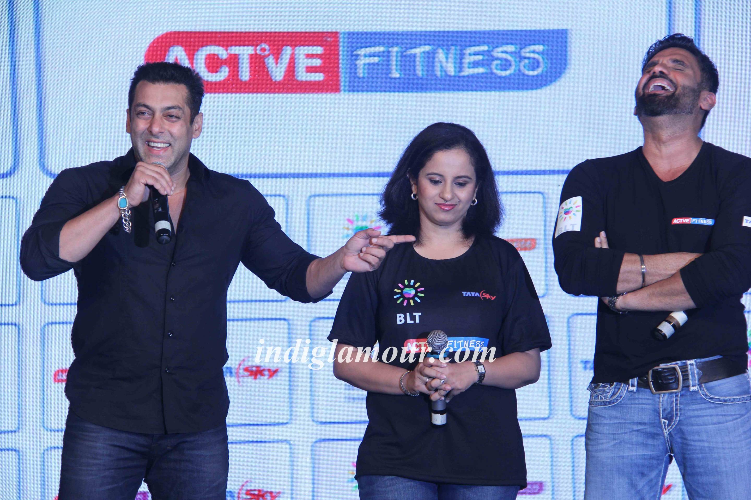 Salman Khan at Launch of Tata Sky's Active Fitness Event hd photo