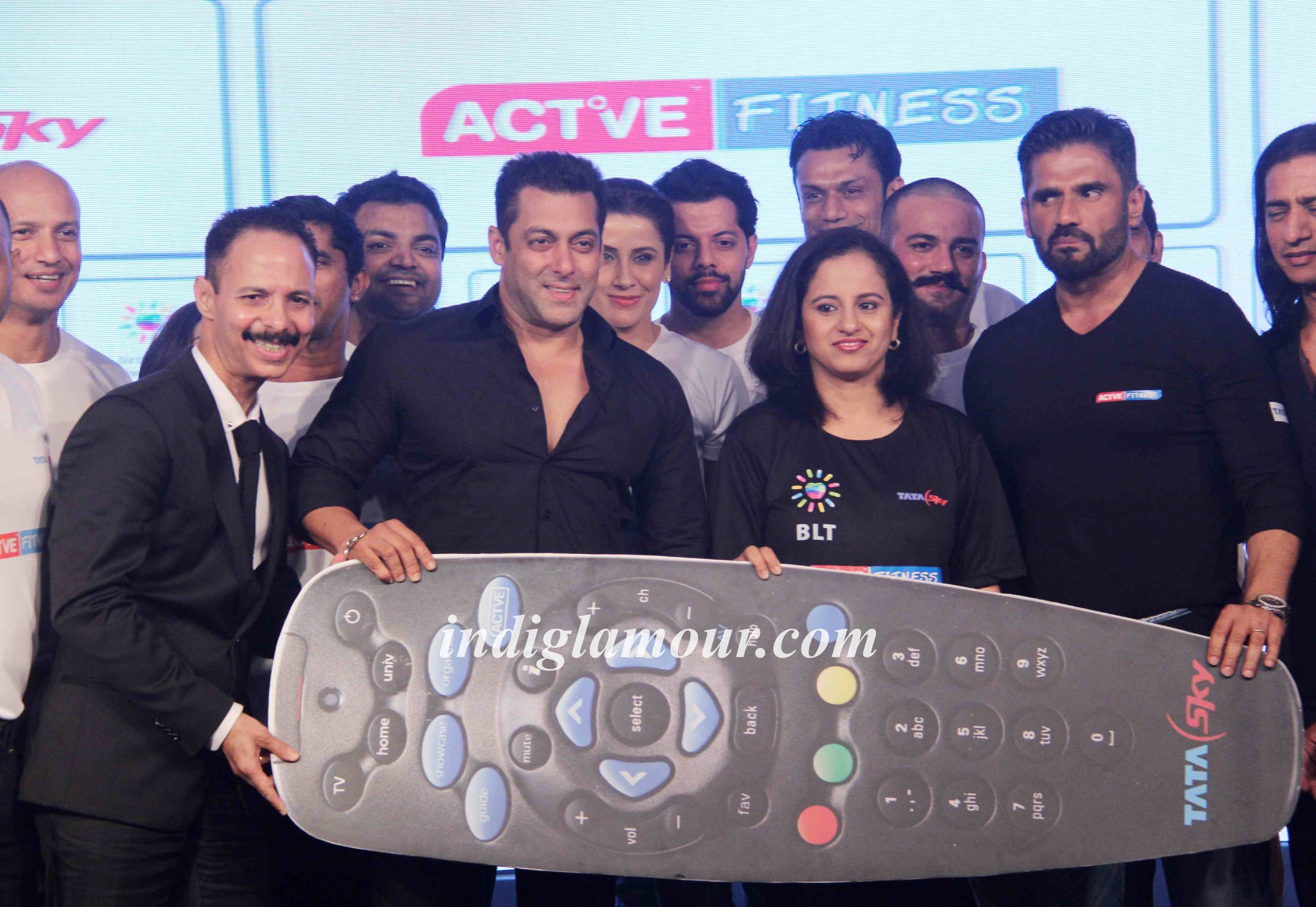 Salman Khan at Launch of Tata Sky's Active Fitness Event hd photo