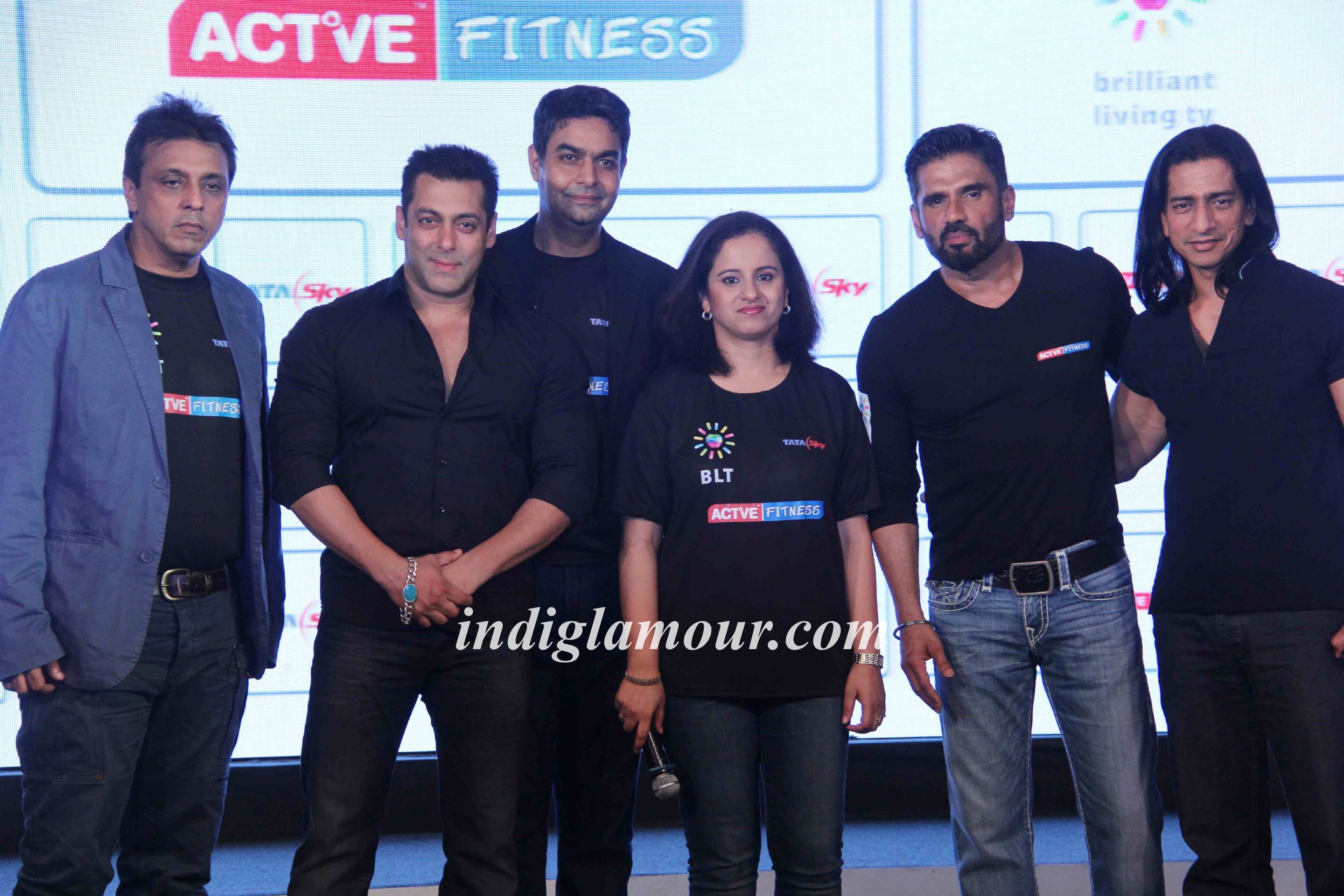Salman Khan at Launch of Tata Sky's Active Fitness Event hd photo
