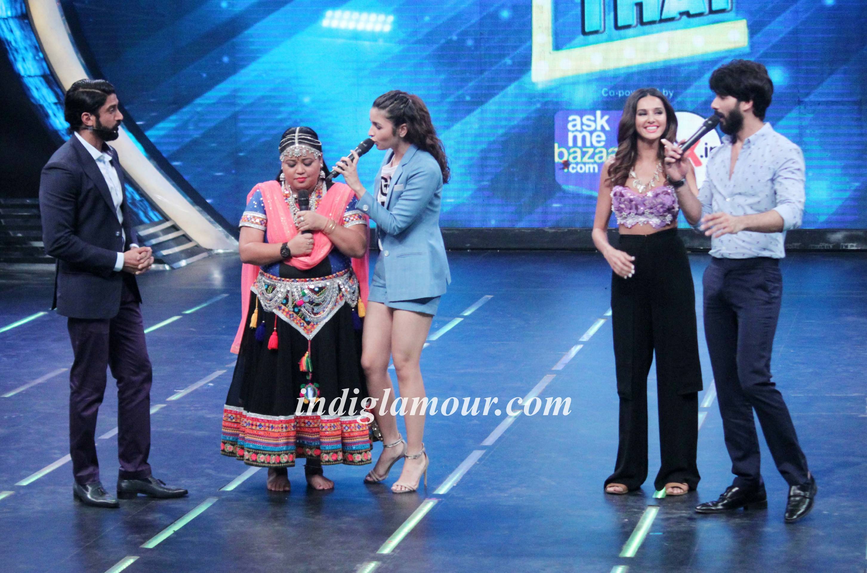 Shaandaar Movie Promotion On the Sets of Zee TV's I Can Do That Event hd photo