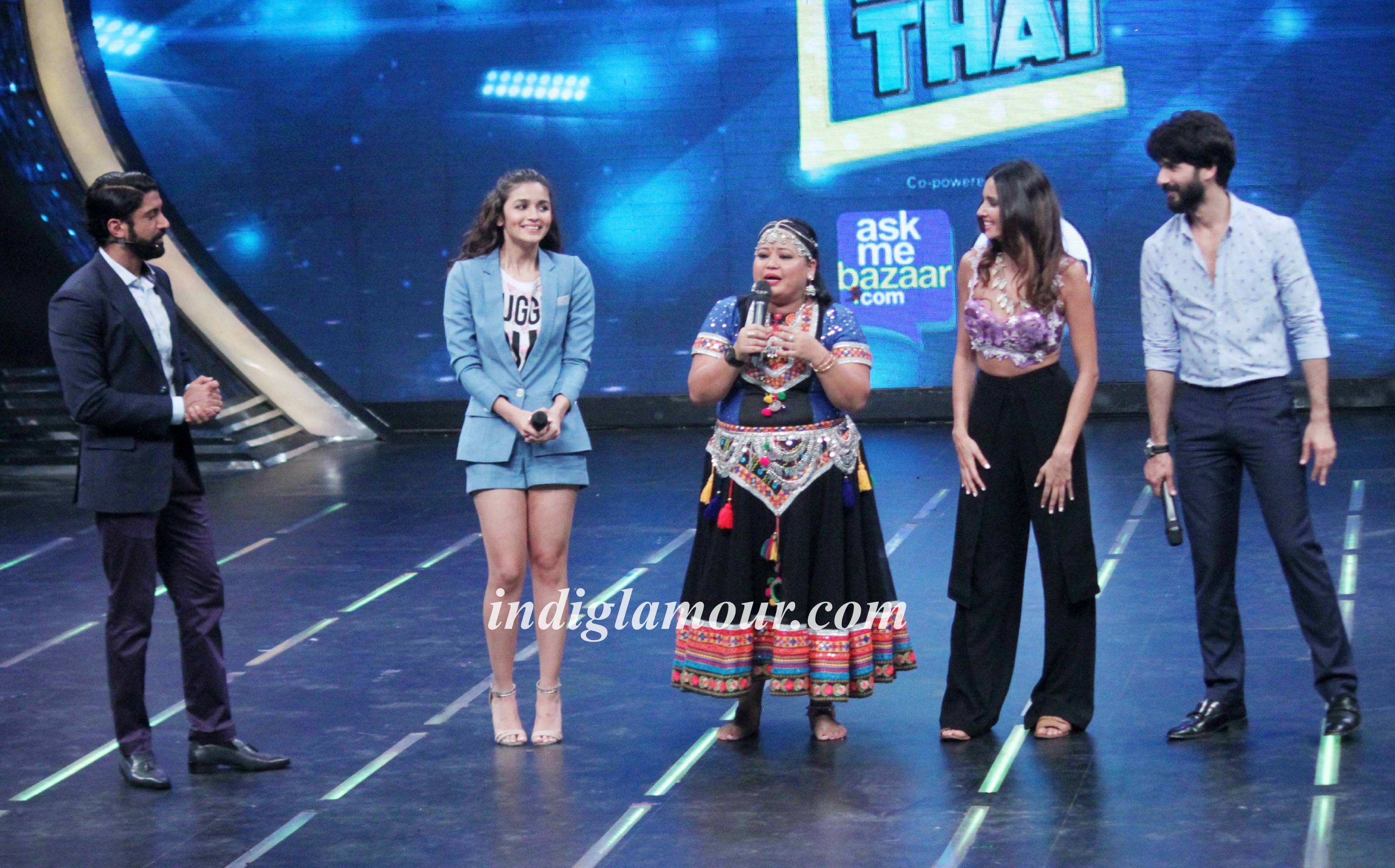 Shaandaar Movie Promotion On the Sets of Zee TV's I Can Do That Event hd photo