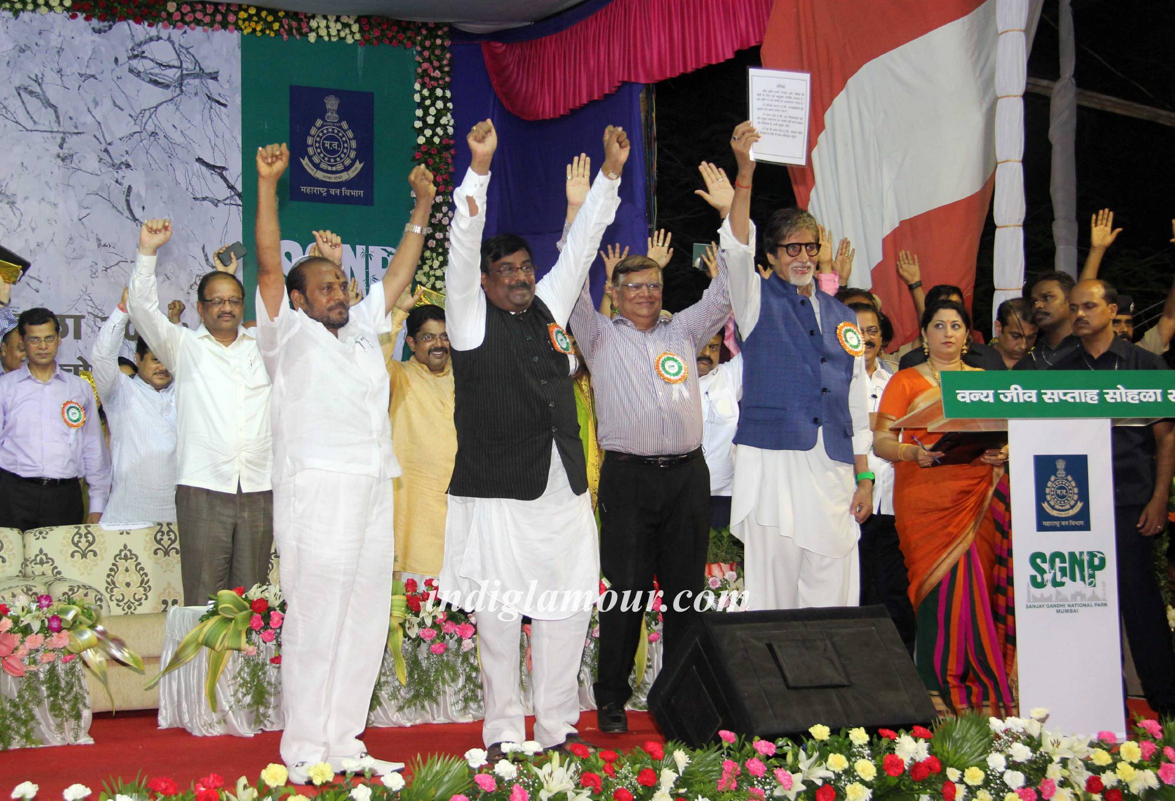 Amitabh Bachchan Appointed as Maharashtra’s Tiger Ambassador Event hd photo