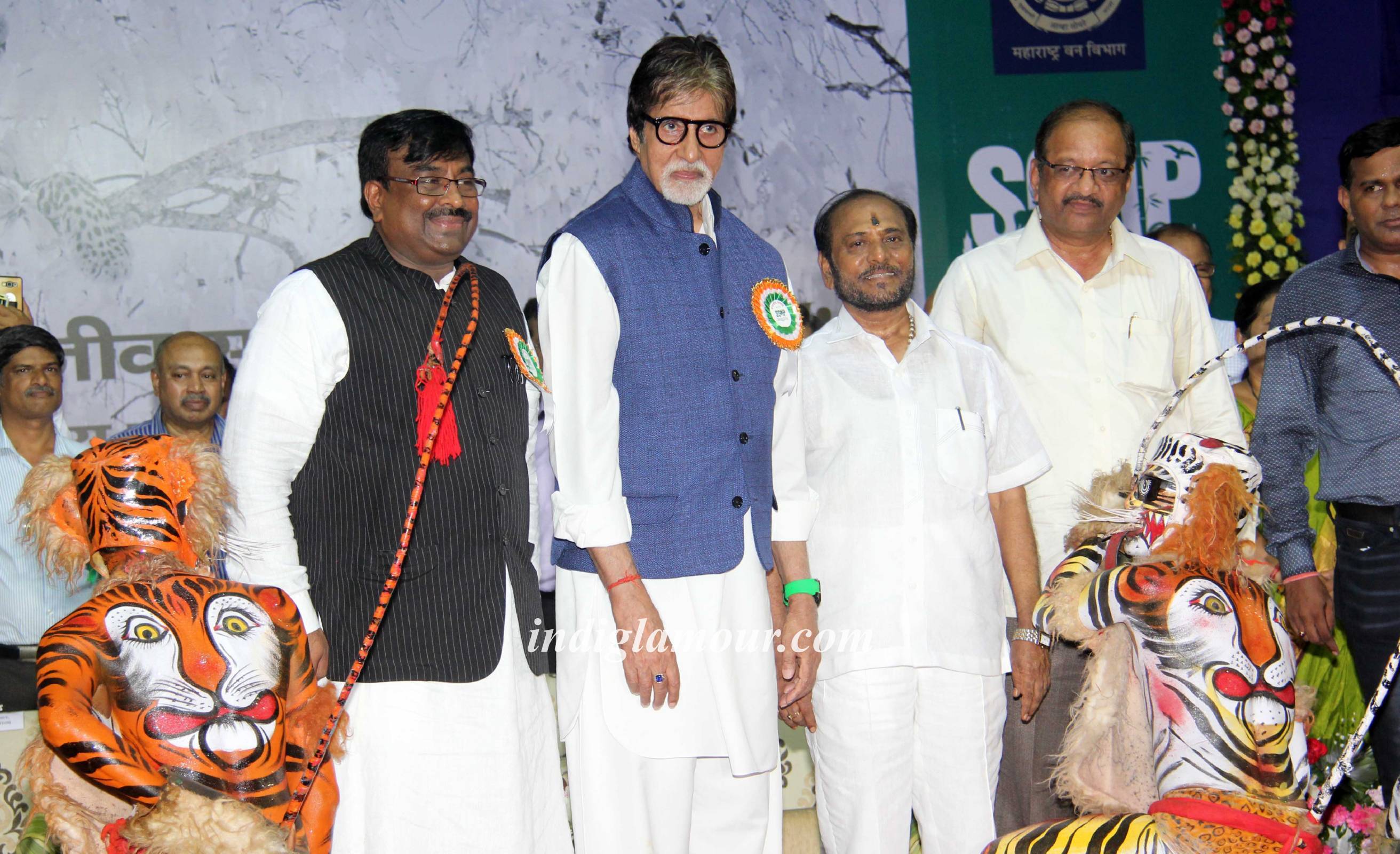 Amitabh Bachchan Appointed as Maharashtra’s Tiger Ambassador Event hd photo