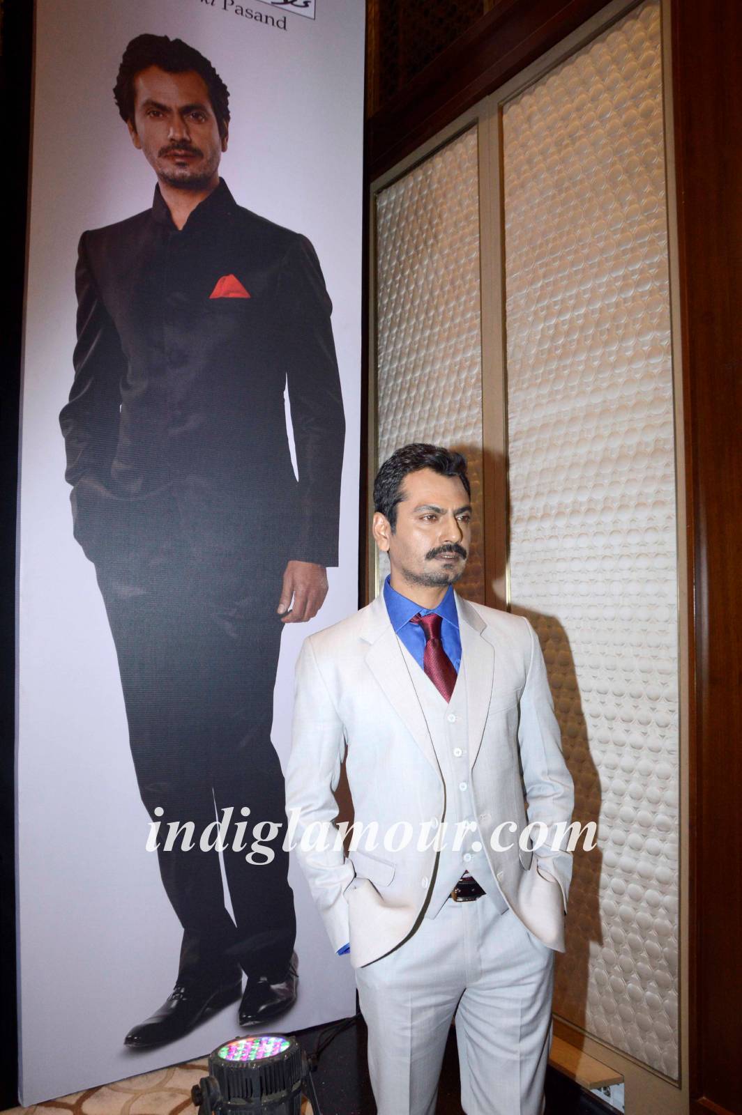Mayur Suitings Announce Nawazuddin Siddiqui as the New Face Event hd photo
