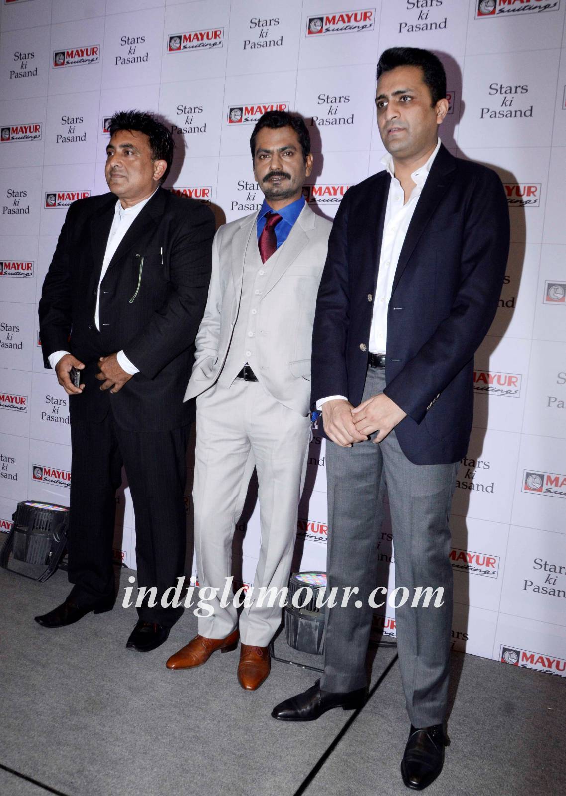 Mayur Suitings Announce Nawazuddin Siddiqui as the New Face Event hd photo