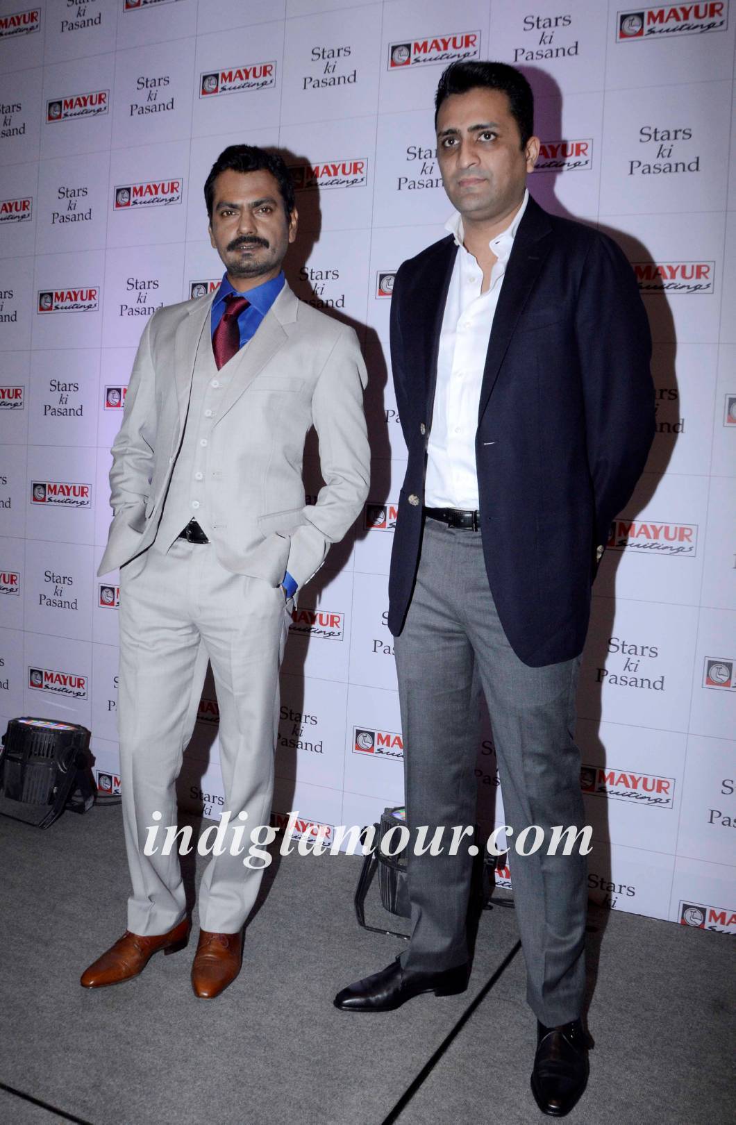 Mayur Suitings Announce Nawazuddin Siddiqui as the New Face Event hd photo
