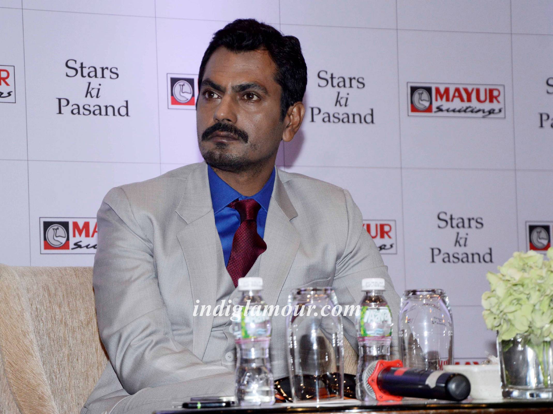 Mayur Suitings Announce Nawazuddin Siddiqui as the New Face Event hd photo