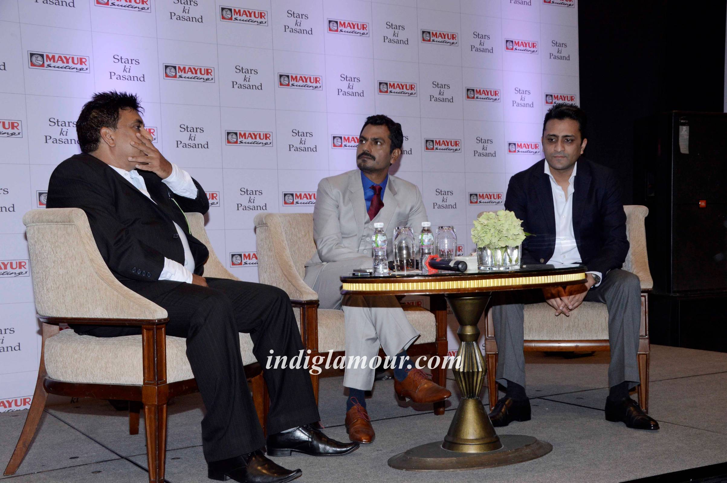 Mayur Suitings Announce Nawazuddin Siddiqui as the New Face Event hd photo