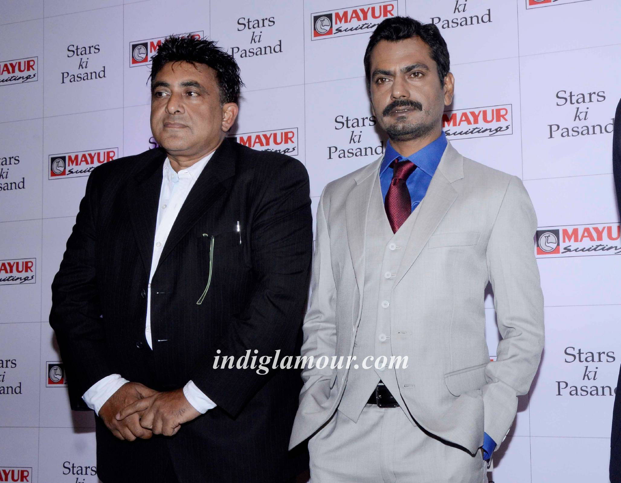 Mayur Suitings Announce Nawazuddin Siddiqui as the New Face Event hd photo