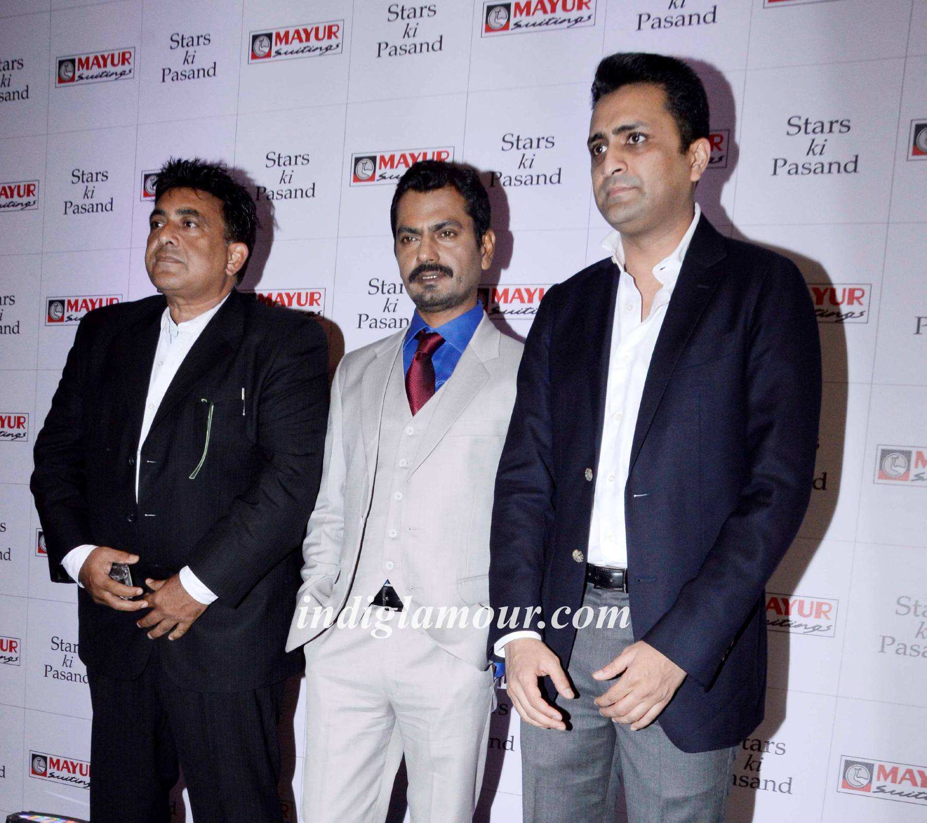 Mayur Suitings Announce Nawazuddin Siddiqui as the New Face Event hd photo