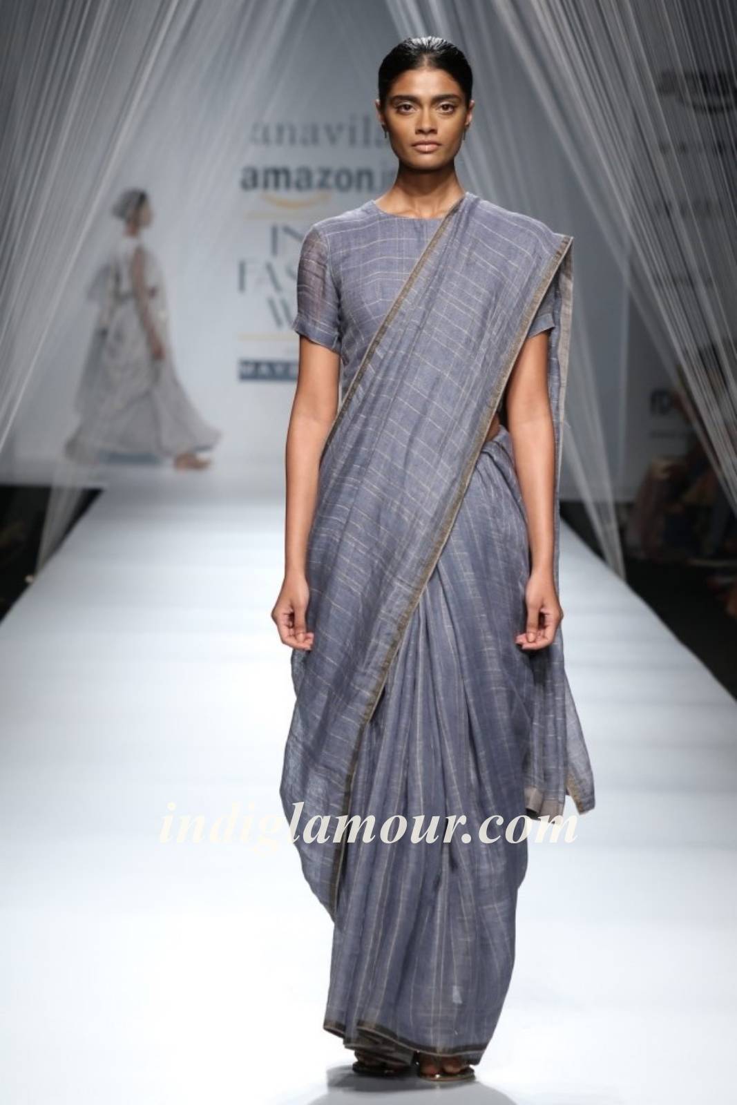 Anavila Misra Show at Amazon India Fashion Week Spring Summer 16 Event hd photo