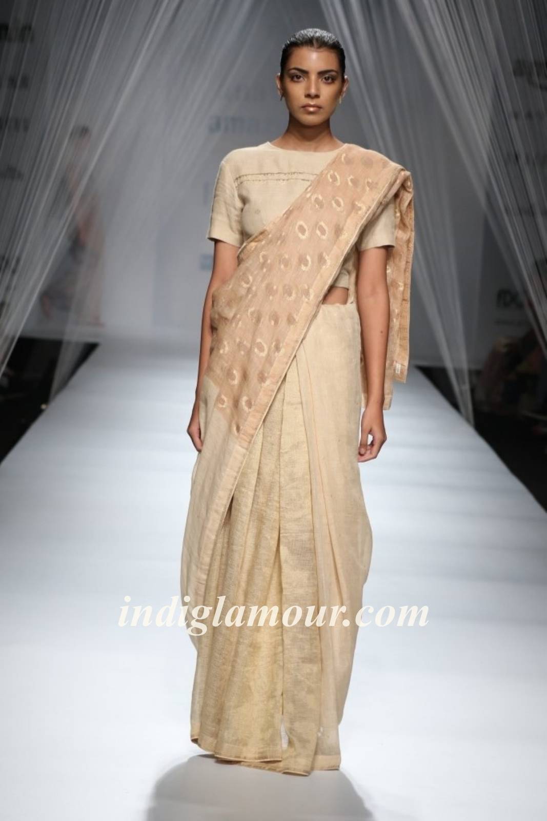 Anavila Misra Show at Amazon India Fashion Week Spring Summer 16 Event hd photo