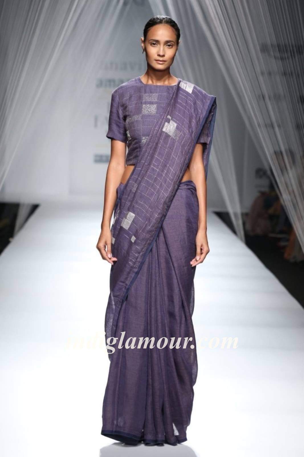 Anavila Misra Show at Amazon India Fashion Week Spring Summer 16 Event hd photo
