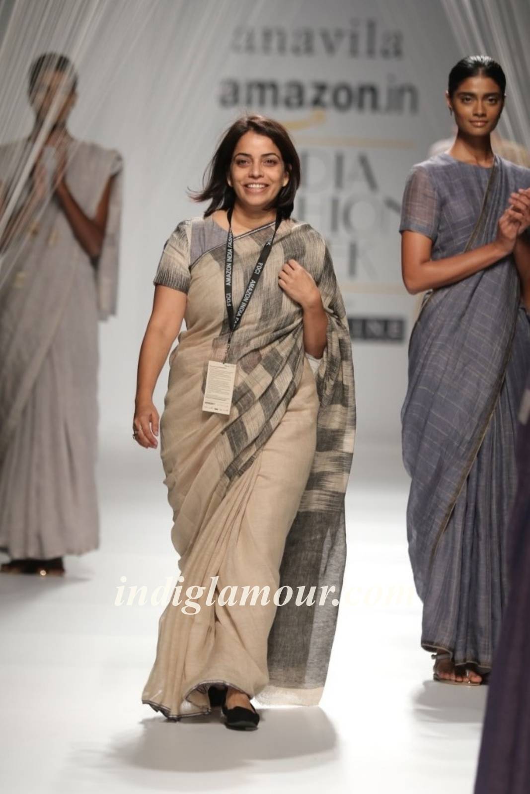 Anavila Misra Show at Amazon India Fashion Week Spring Summer 16 Event hd photo