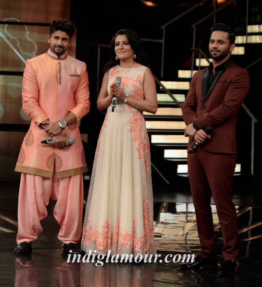 Farah Khan on the Sets of Indian Idol Junior Celebrations Event hd photo