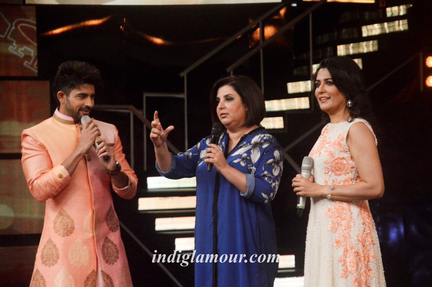 Farah Khan on the Sets of Indian Idol Junior Celebrations Event hd photo
