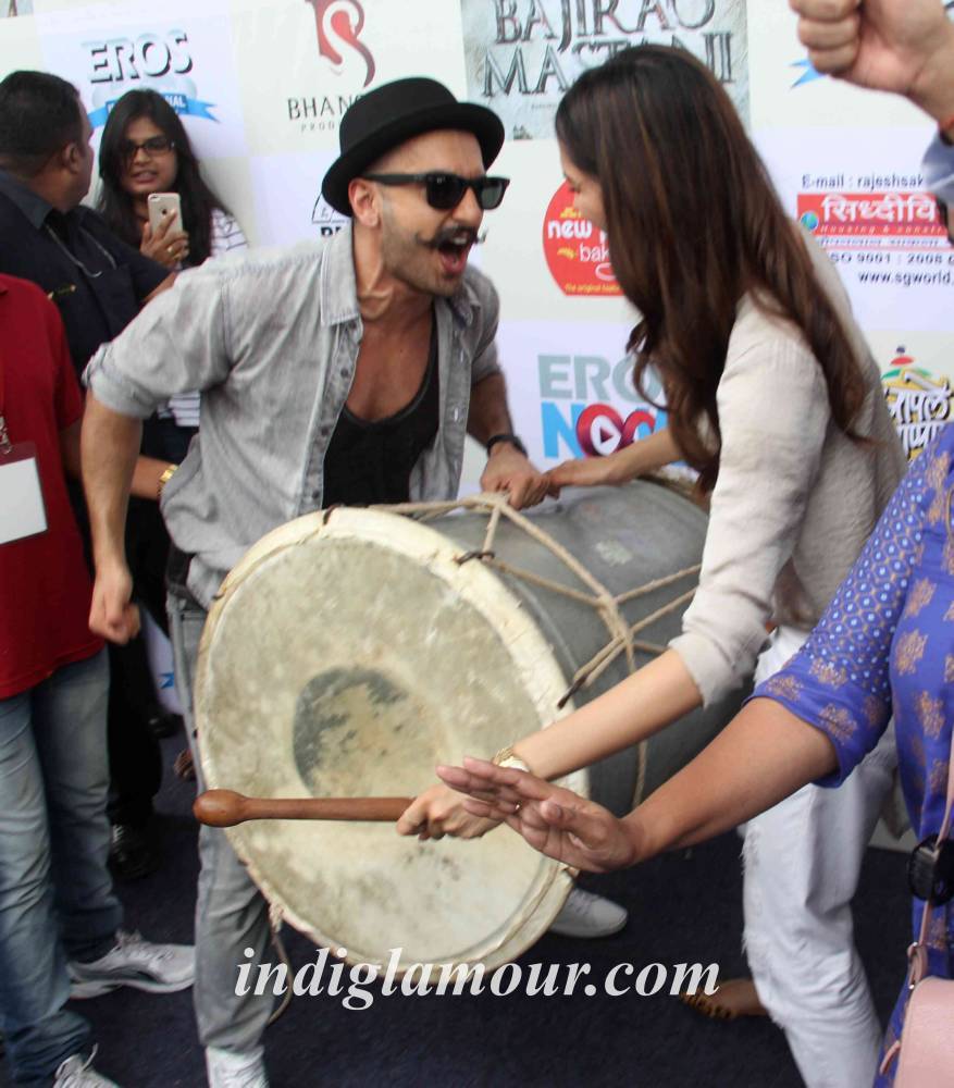 Song Launch of Gajanana from Film Bajirao Mastani Event hd photo