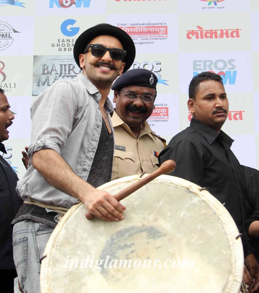 Song Launch of Gajanana from Film Bajirao Mastani Event hd photo