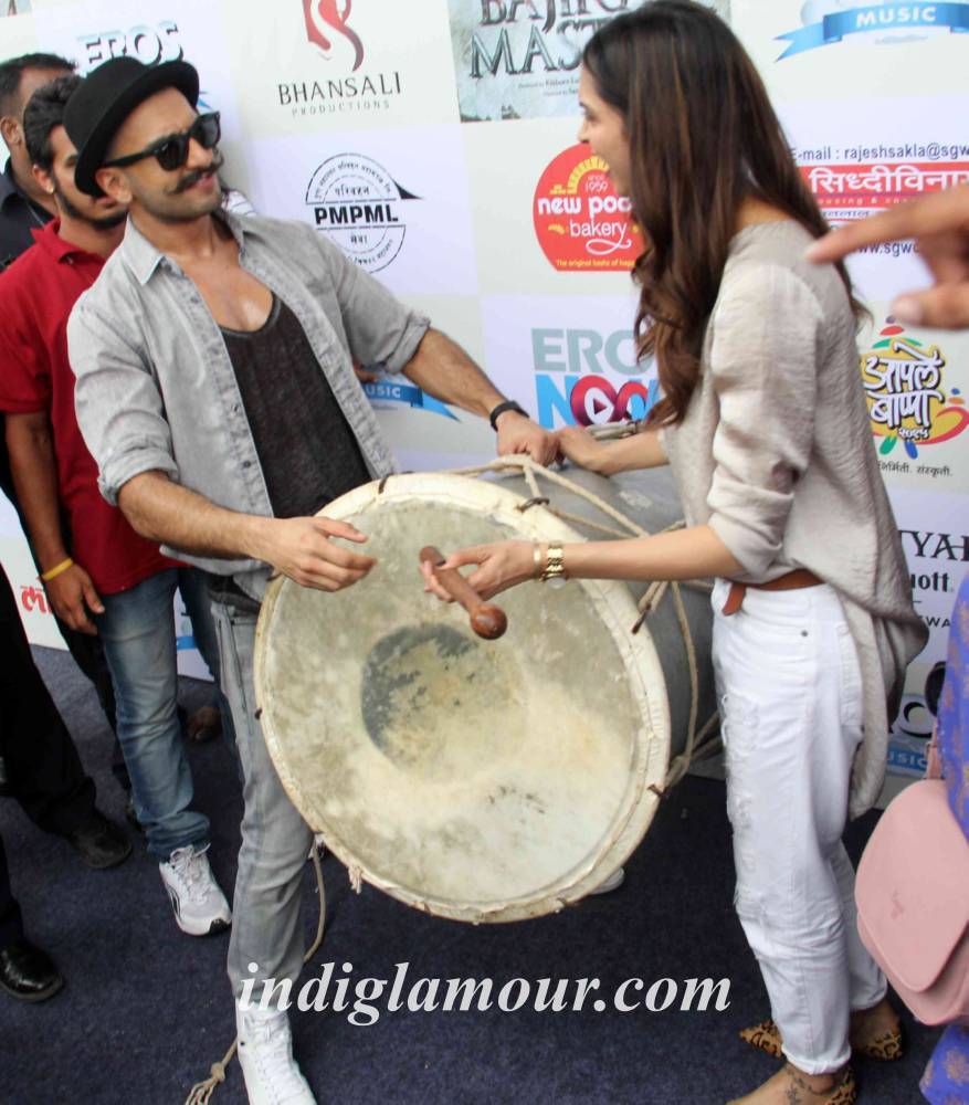 Song Launch of Gajanana from Film Bajirao Mastani Event hd photo