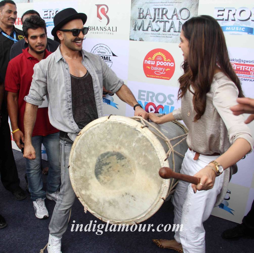 Song Launch of Gajanana from Film Bajirao Mastani Event hd photo