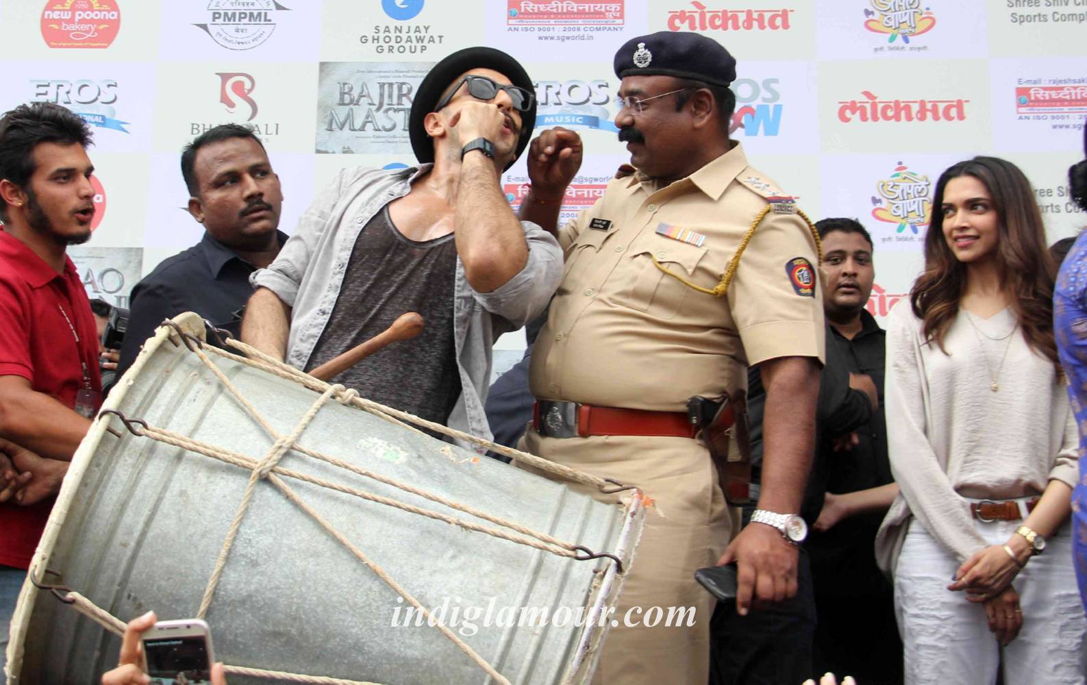 Song Launch of Gajanana from Film Bajirao Mastani Event hd photo