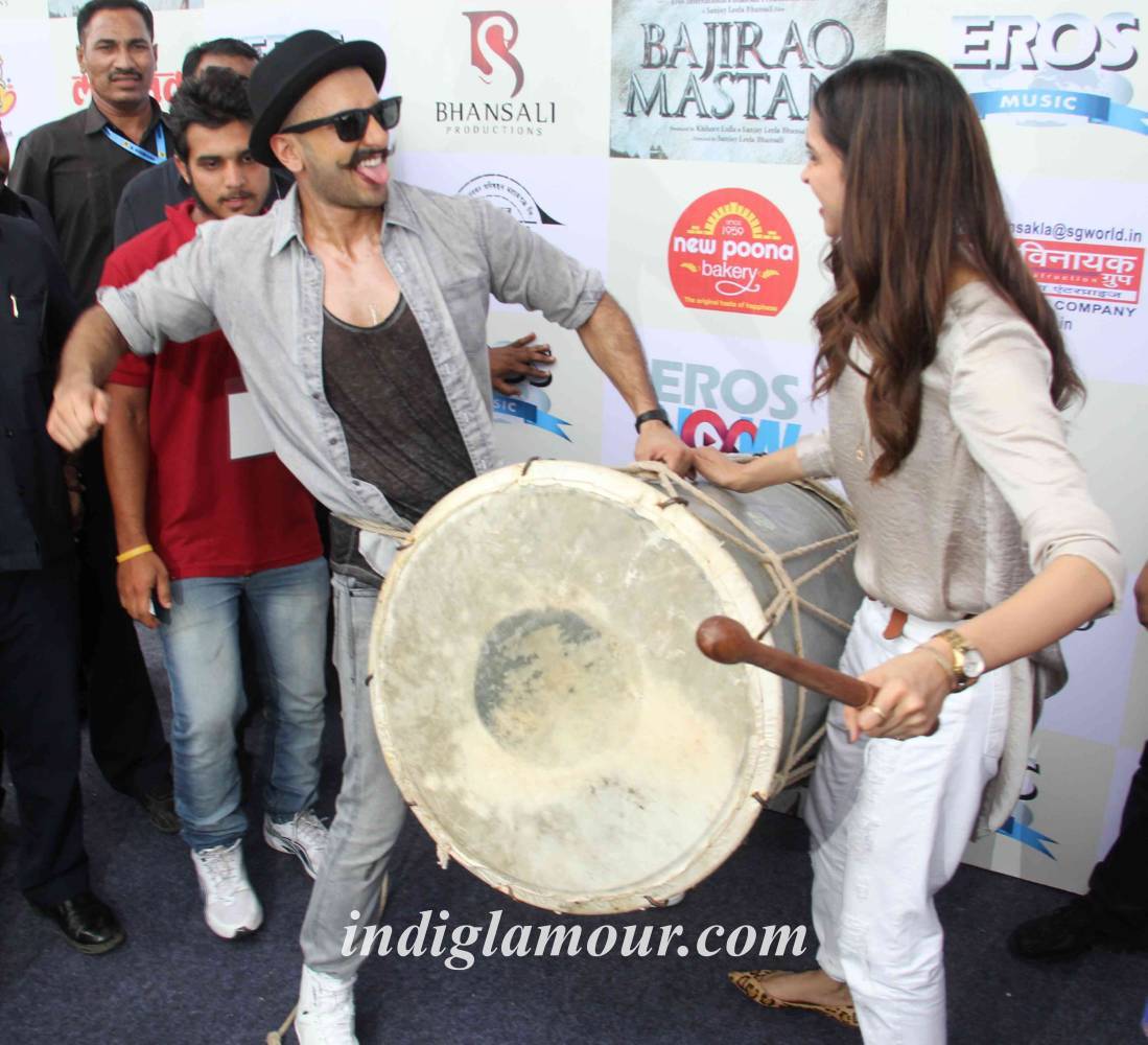 Song Launch of Gajanana from Film Bajirao Mastani Event hd photo