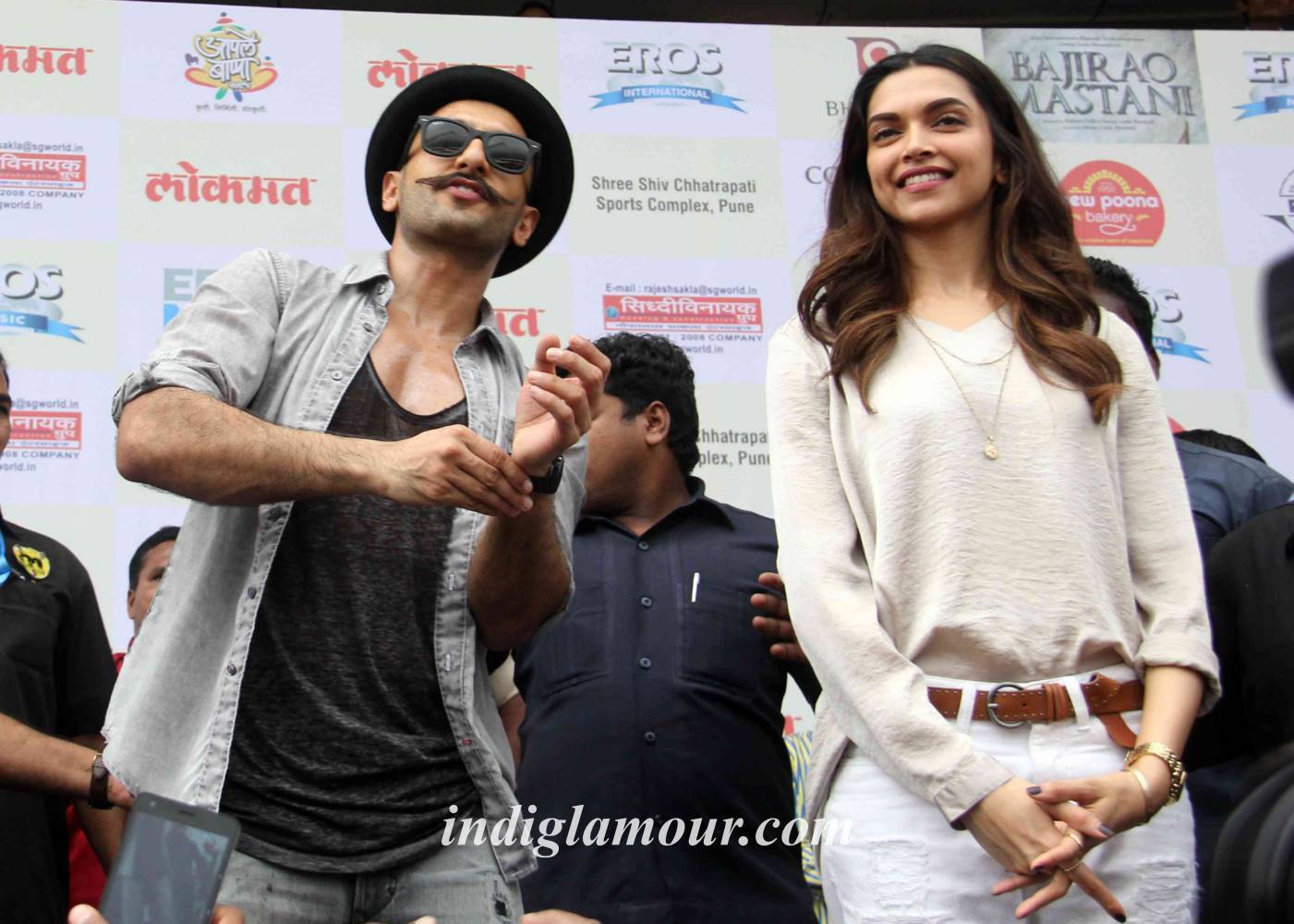 Song Launch of Gajanana from Film Bajirao Mastani Event hd photo