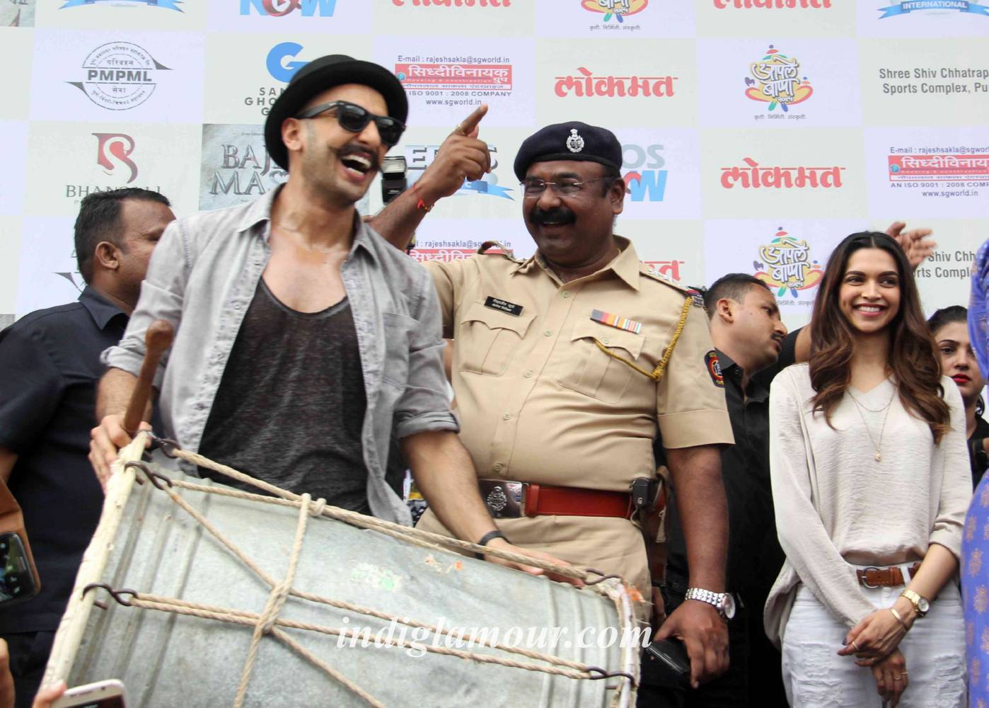 Song Launch of Gajanana from Film Bajirao Mastani Event hd photo
