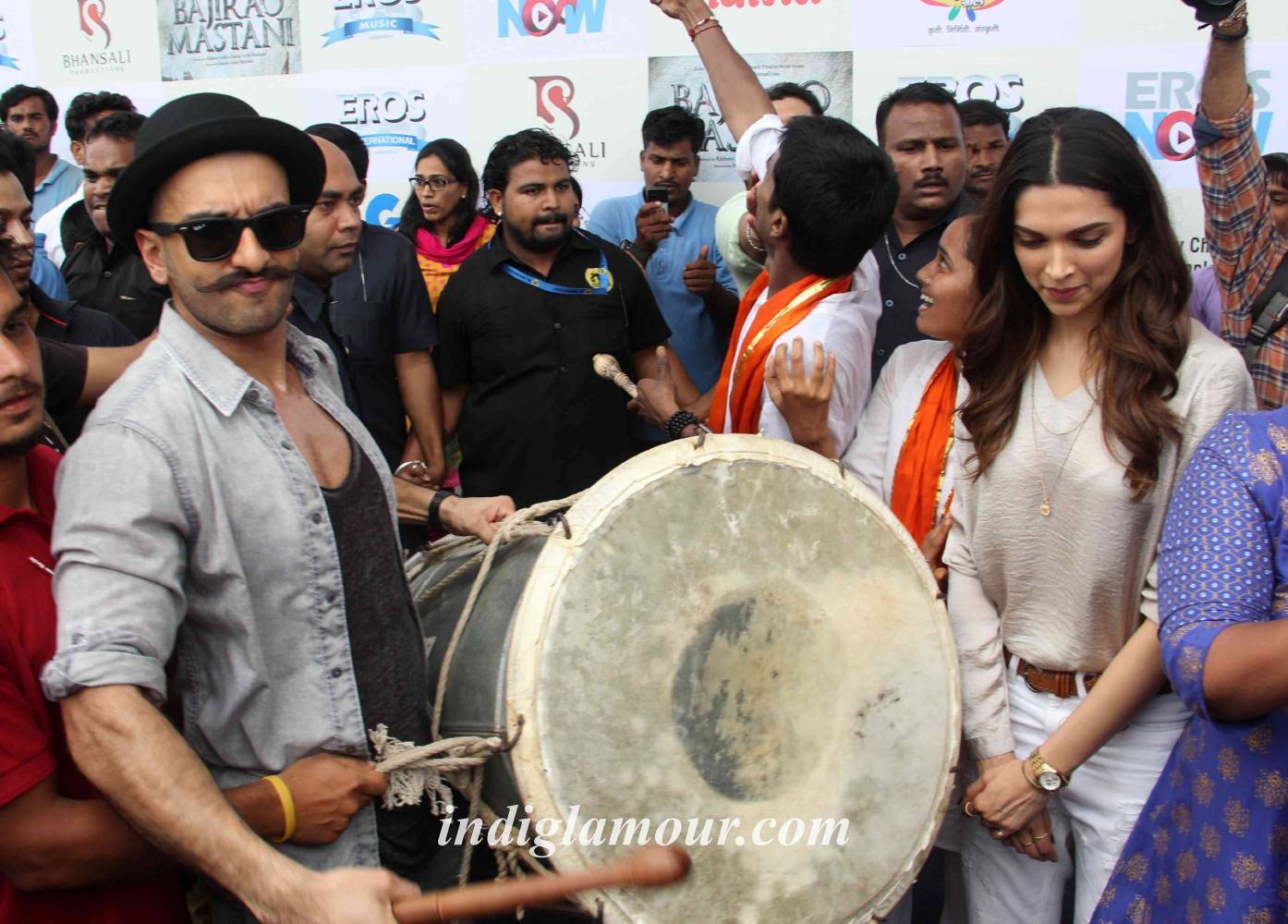 Song Launch of Gajanana from Film Bajirao Mastani Event hd photo