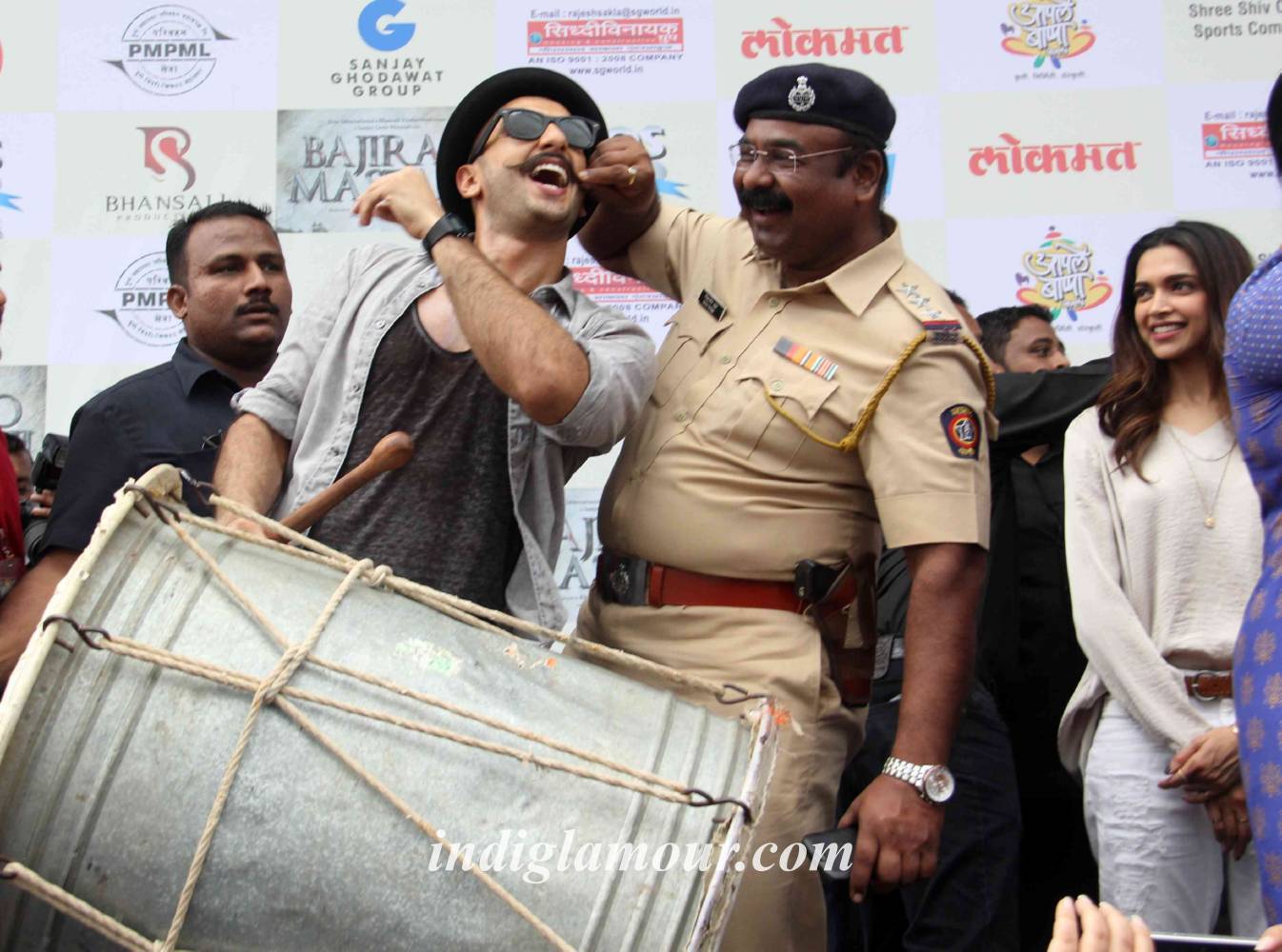 Song Launch of Gajanana from Film Bajirao Mastani Event hd photo