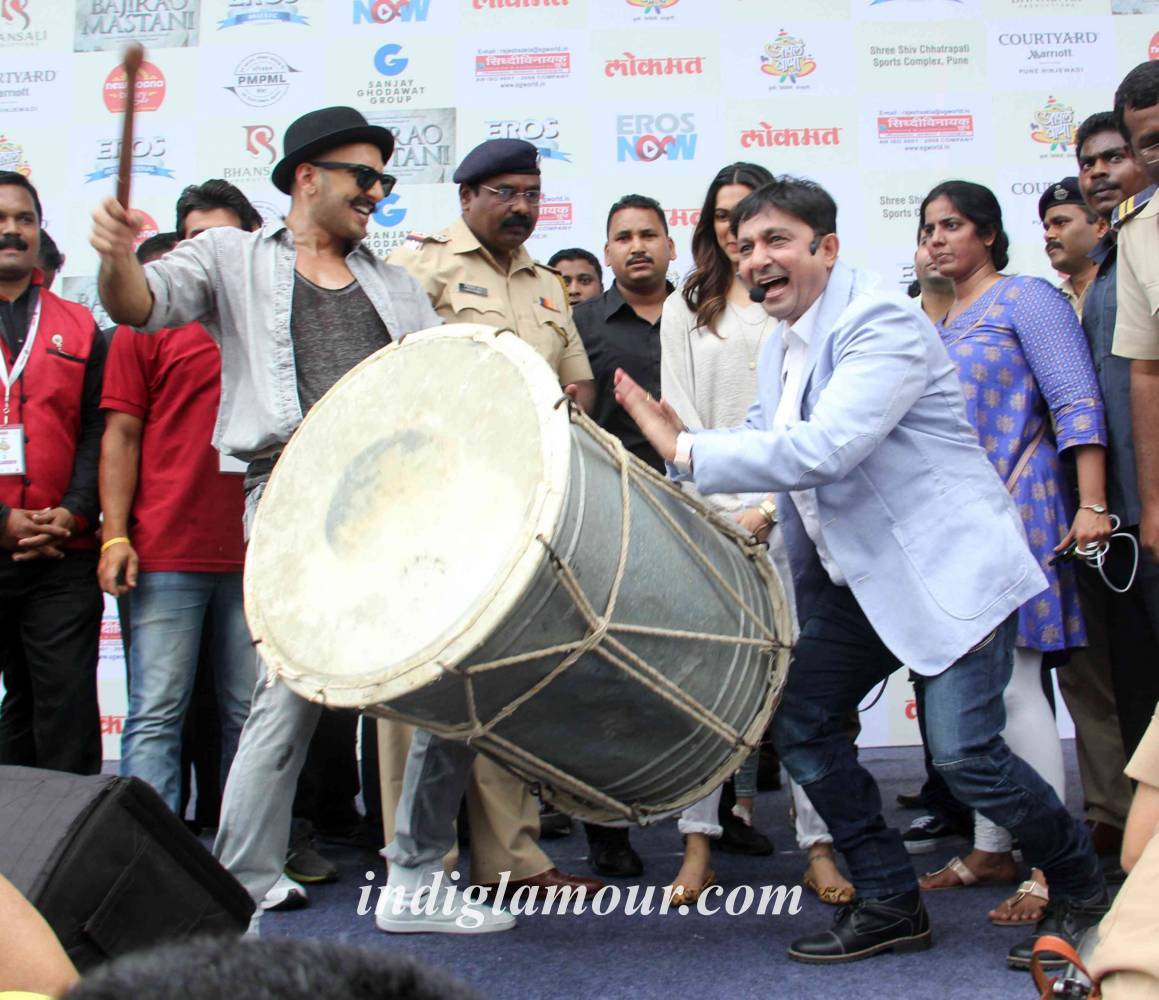 Song Launch of Gajanana from Film Bajirao Mastani Event hd photo