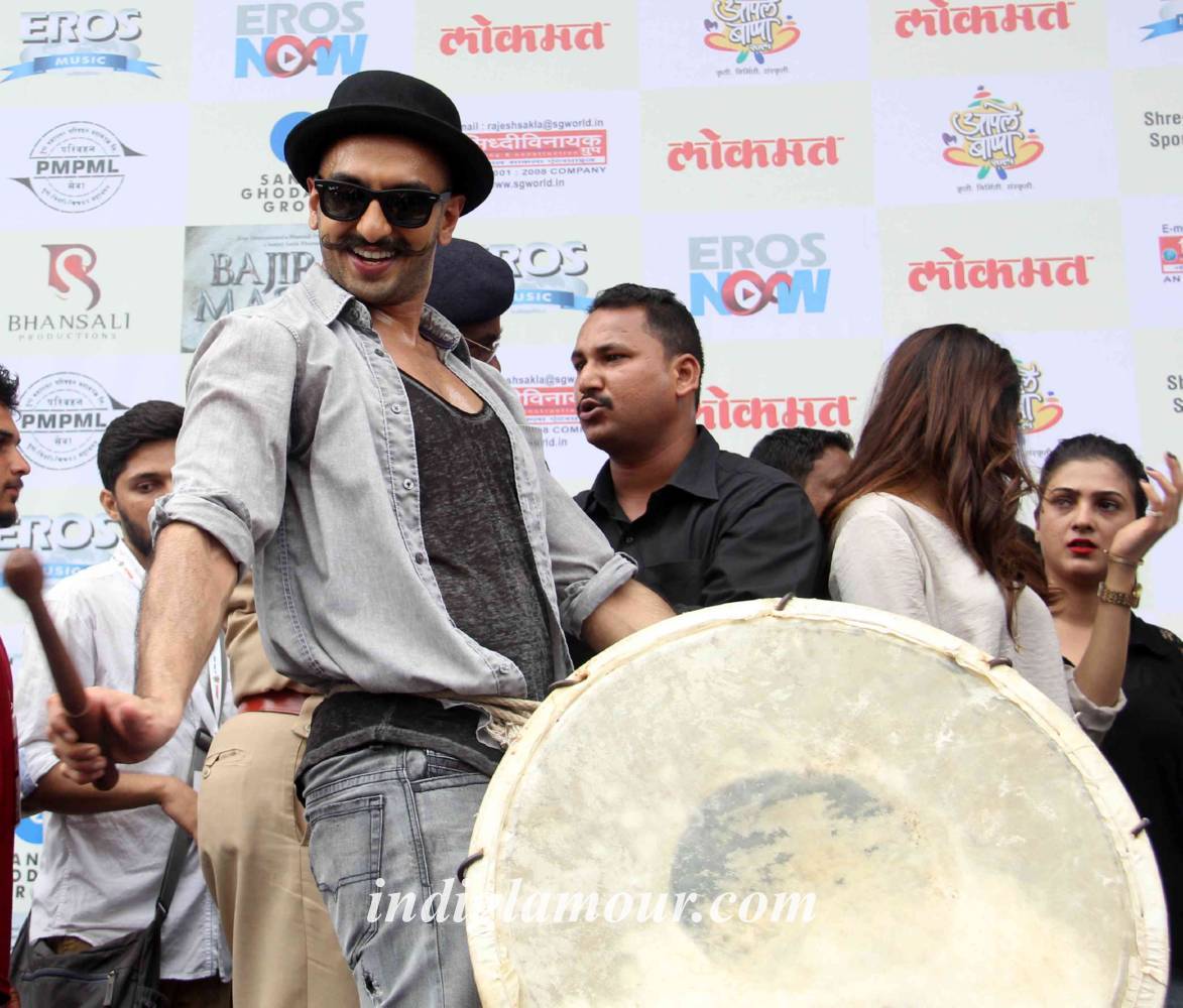 Song Launch of Gajanana from Film Bajirao Mastani Event hd photo