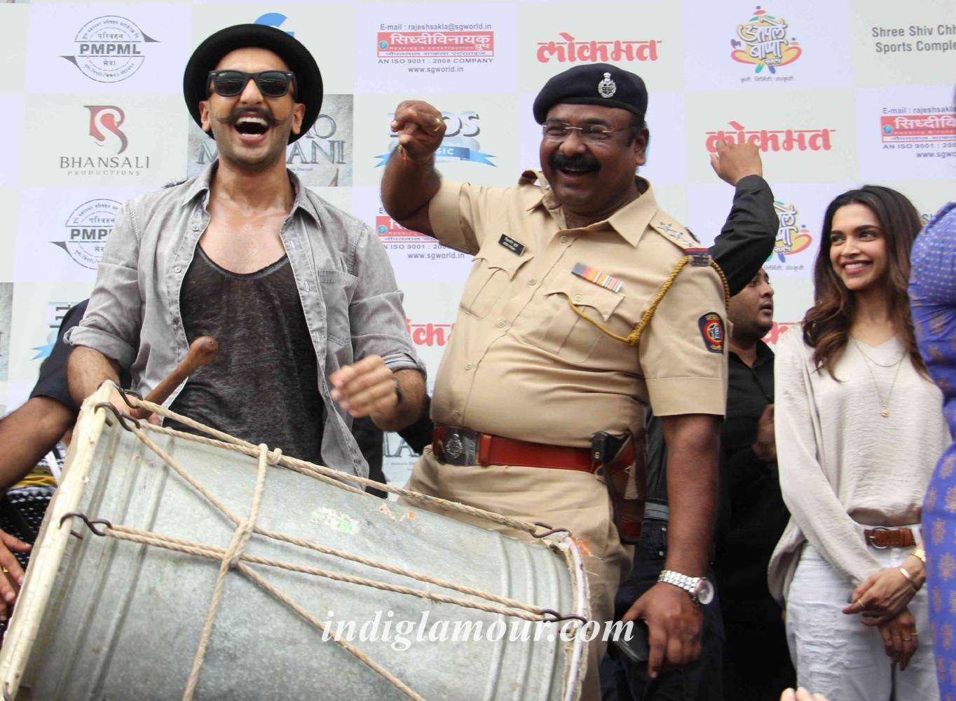 Song Launch of Gajanana from Film Bajirao Mastani Event hd photo