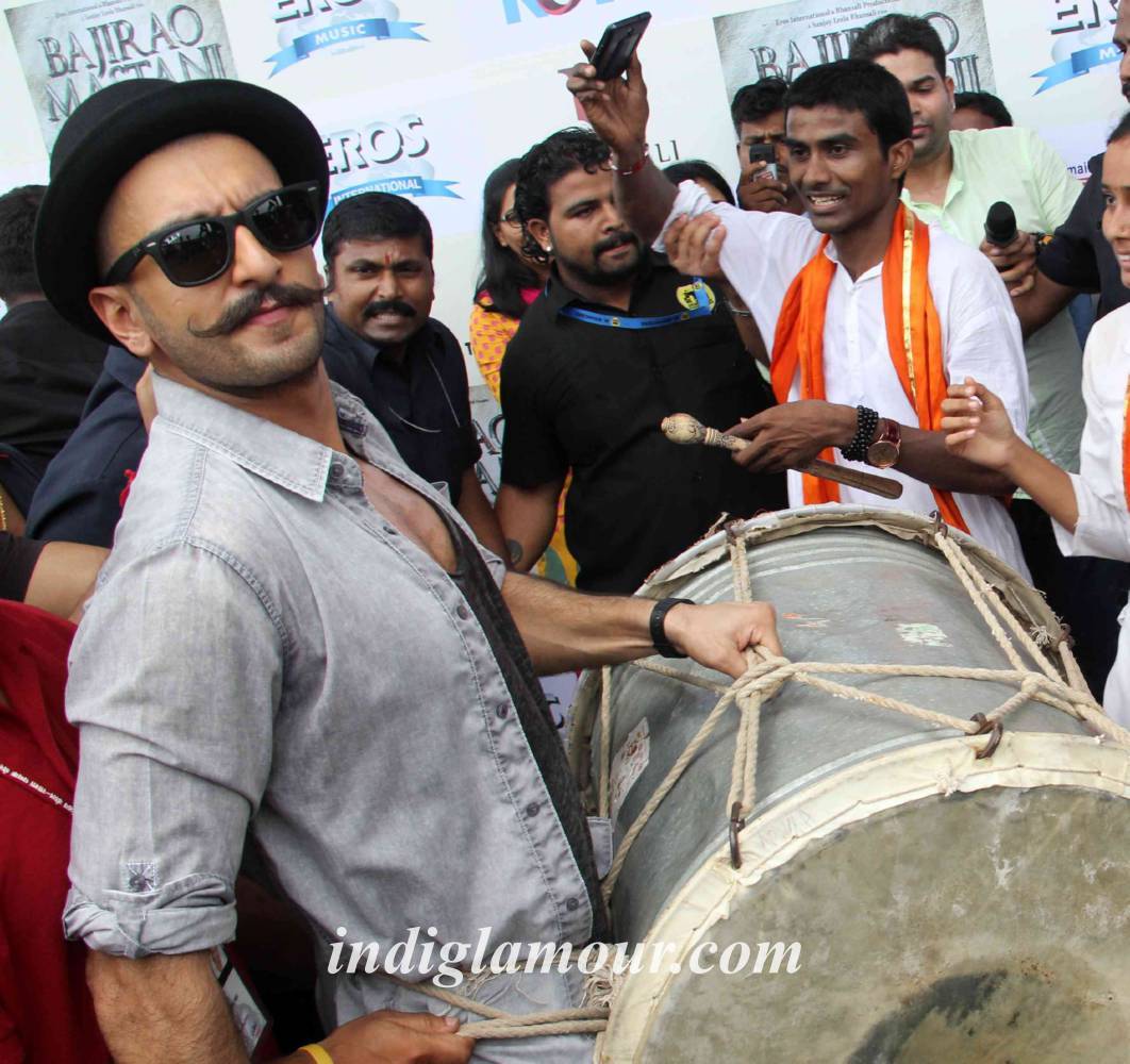 Song Launch of Gajanana from Film Bajirao Mastani Event hd photo