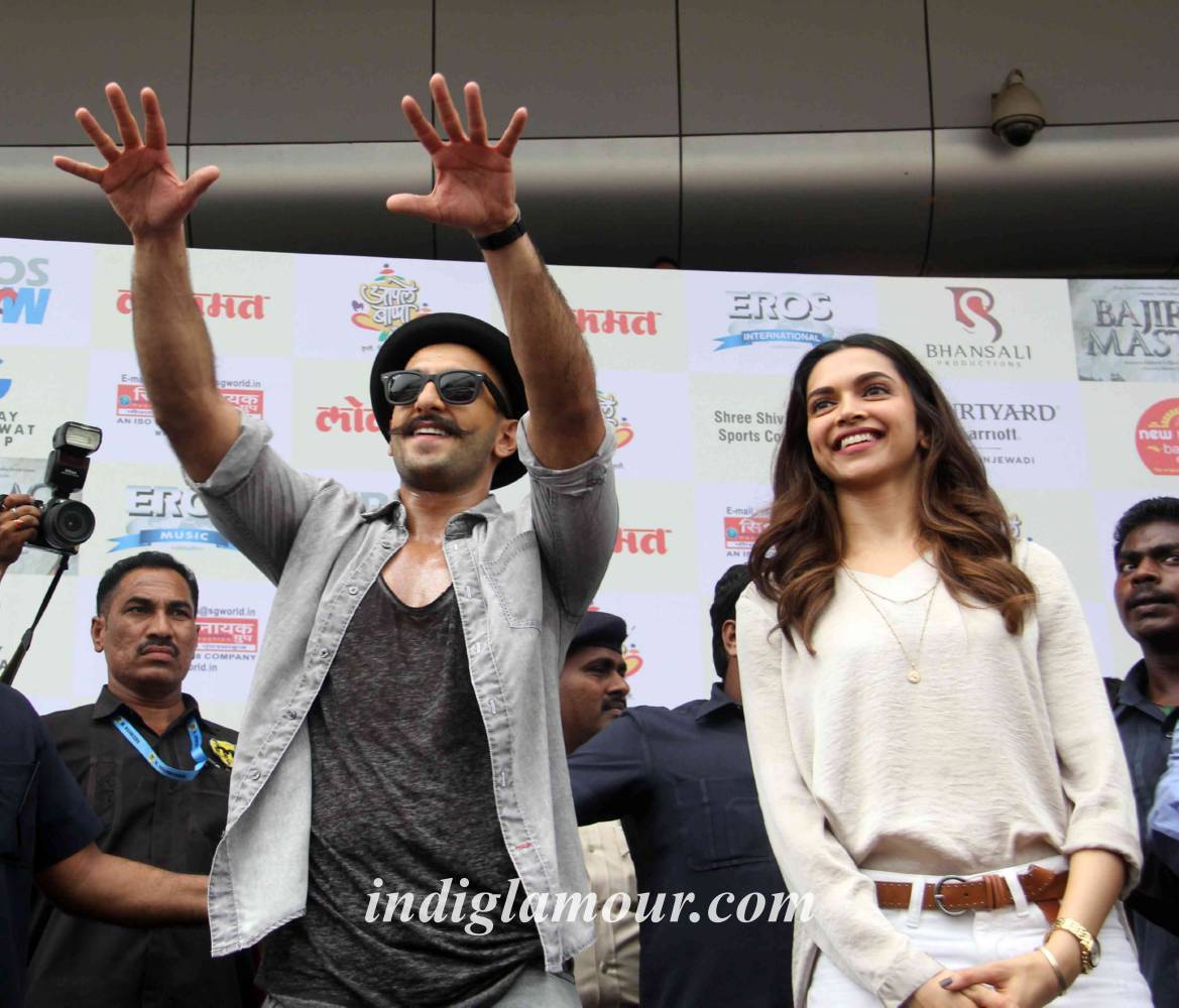 Song Launch of Gajanana from Film Bajirao Mastani Event hd photo