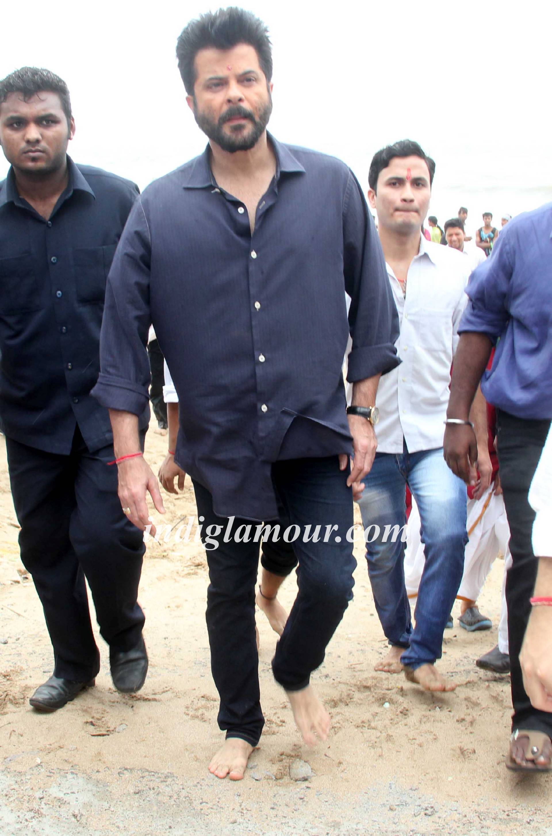 Anil Kapoor Celebrates Ganpati Visarjan Event hd photo