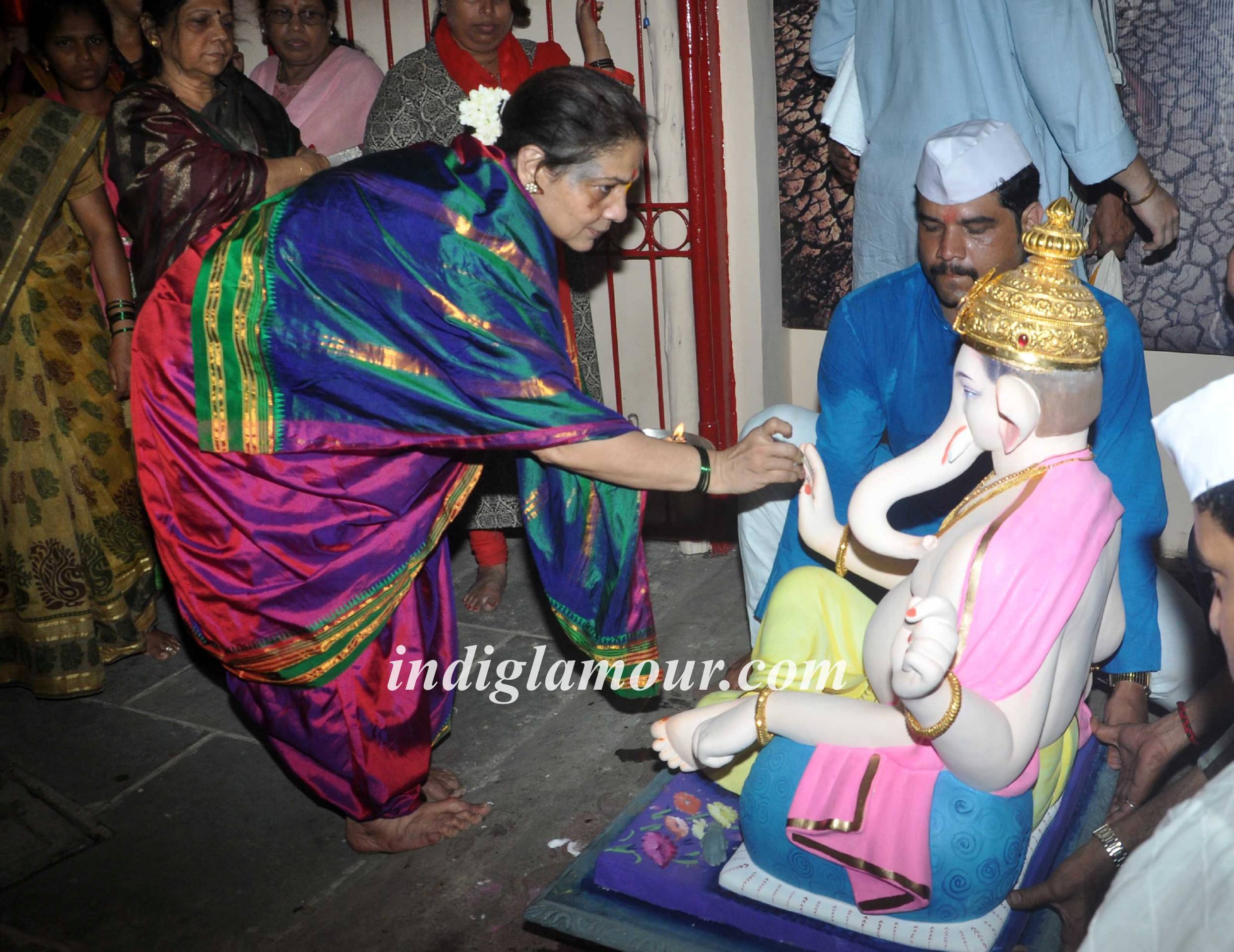 Nana Patekar Celebrates Ganesh Festival Event hd photo