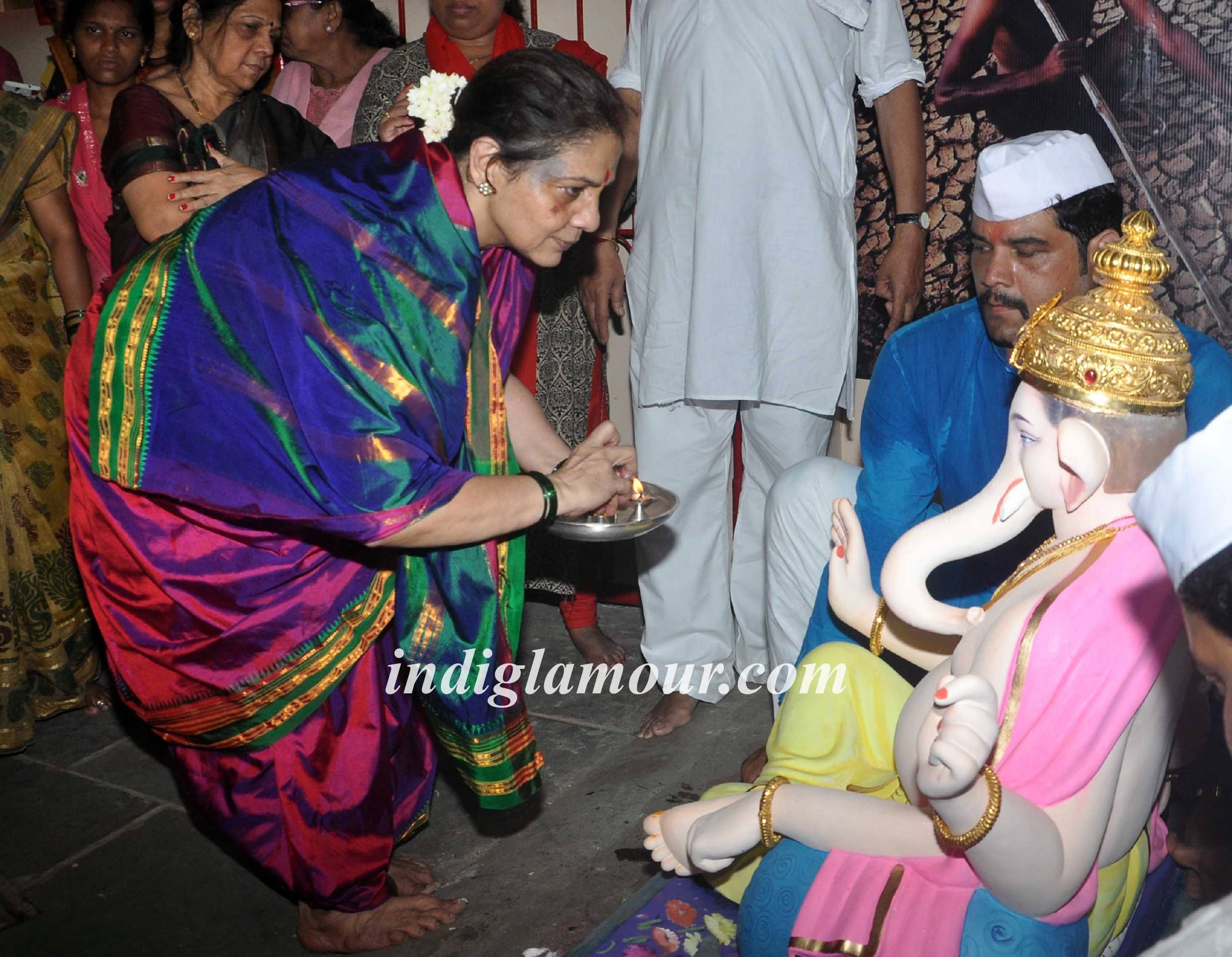 Nana Patekar Celebrates Ganesh Festival Event hd photo
