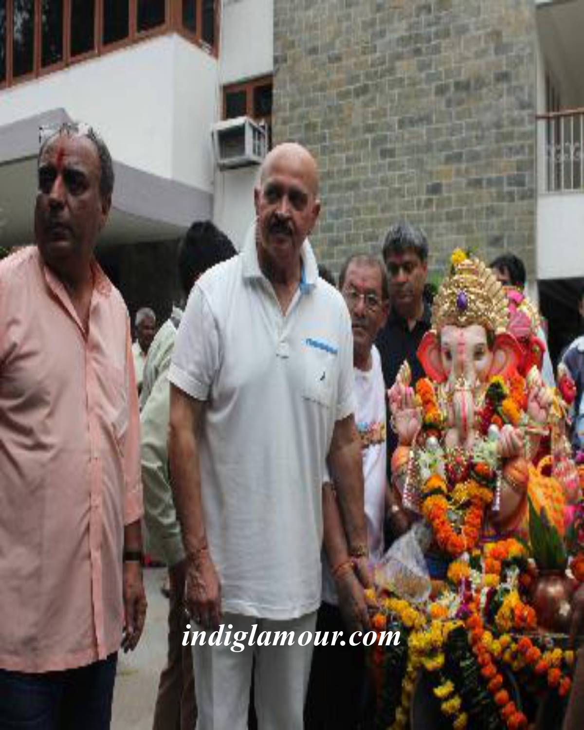 Rakesh Roshan Celebrates Ganpati Visarjan Event hd photo