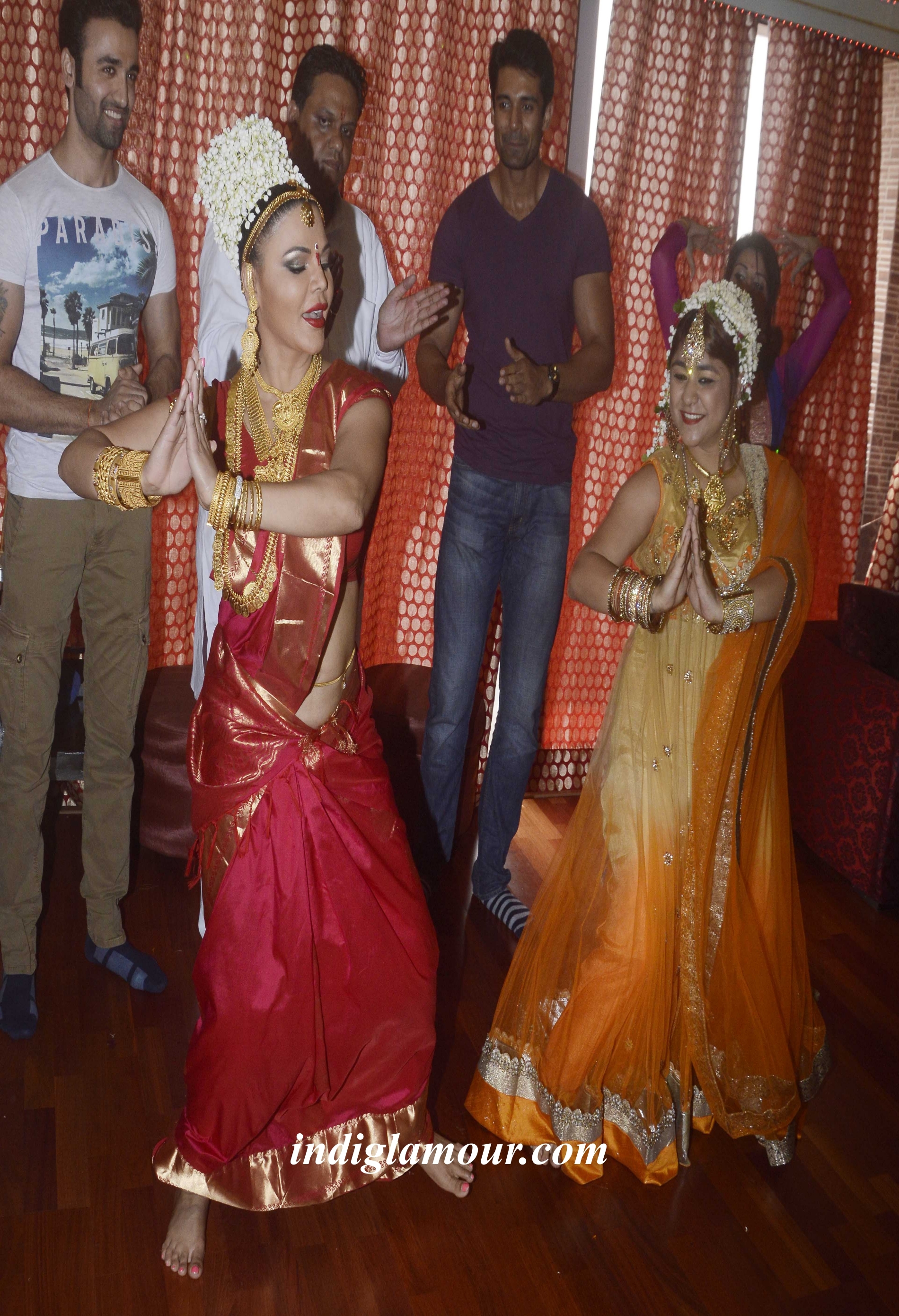 Rakhi Sawant Celebrates Ganesh Festival Event hd photo